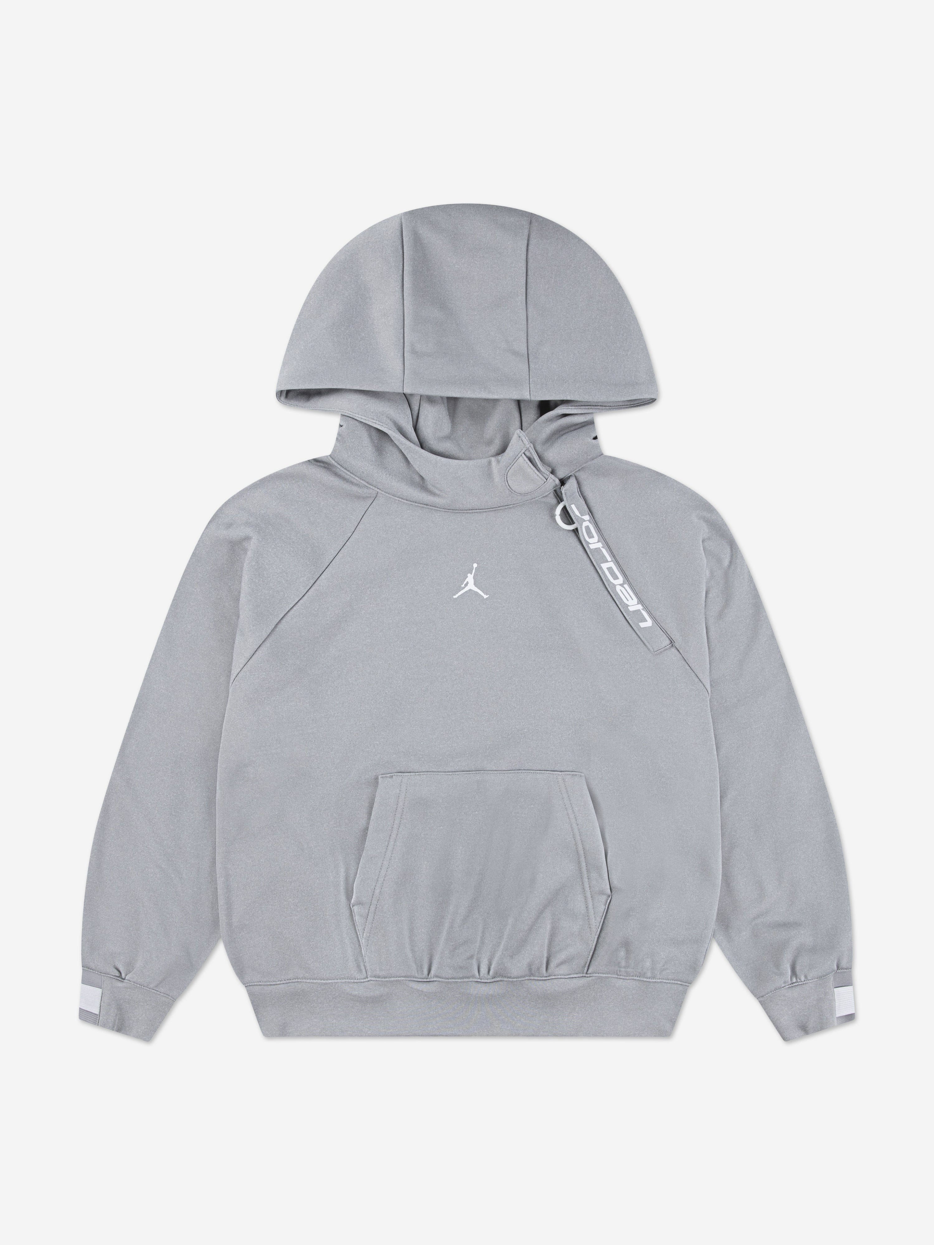 Jordan Kids Ease Fleece Hoodie in Grey