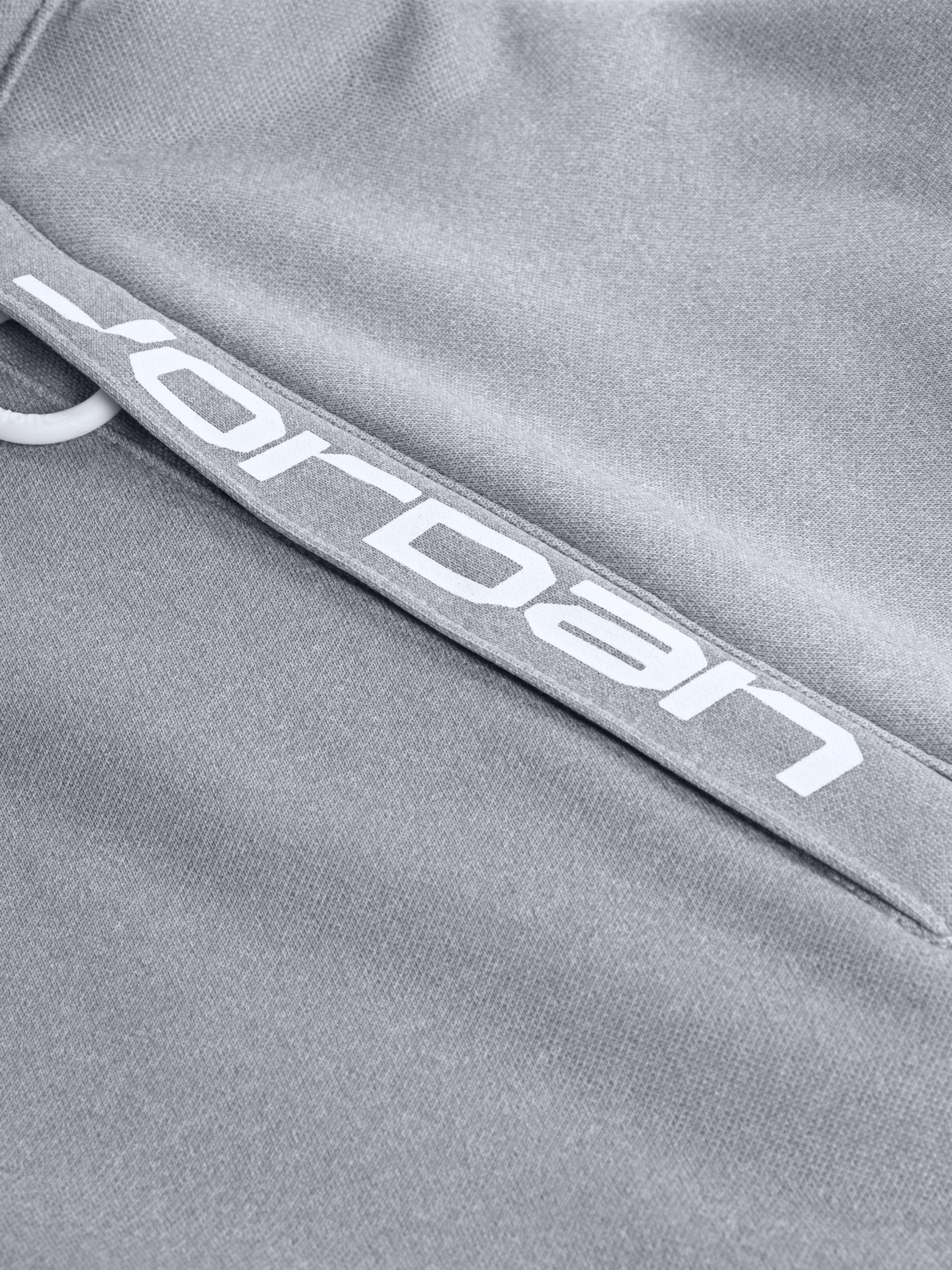 Jordan Kids Ease Fleece Hoodie in Grey
