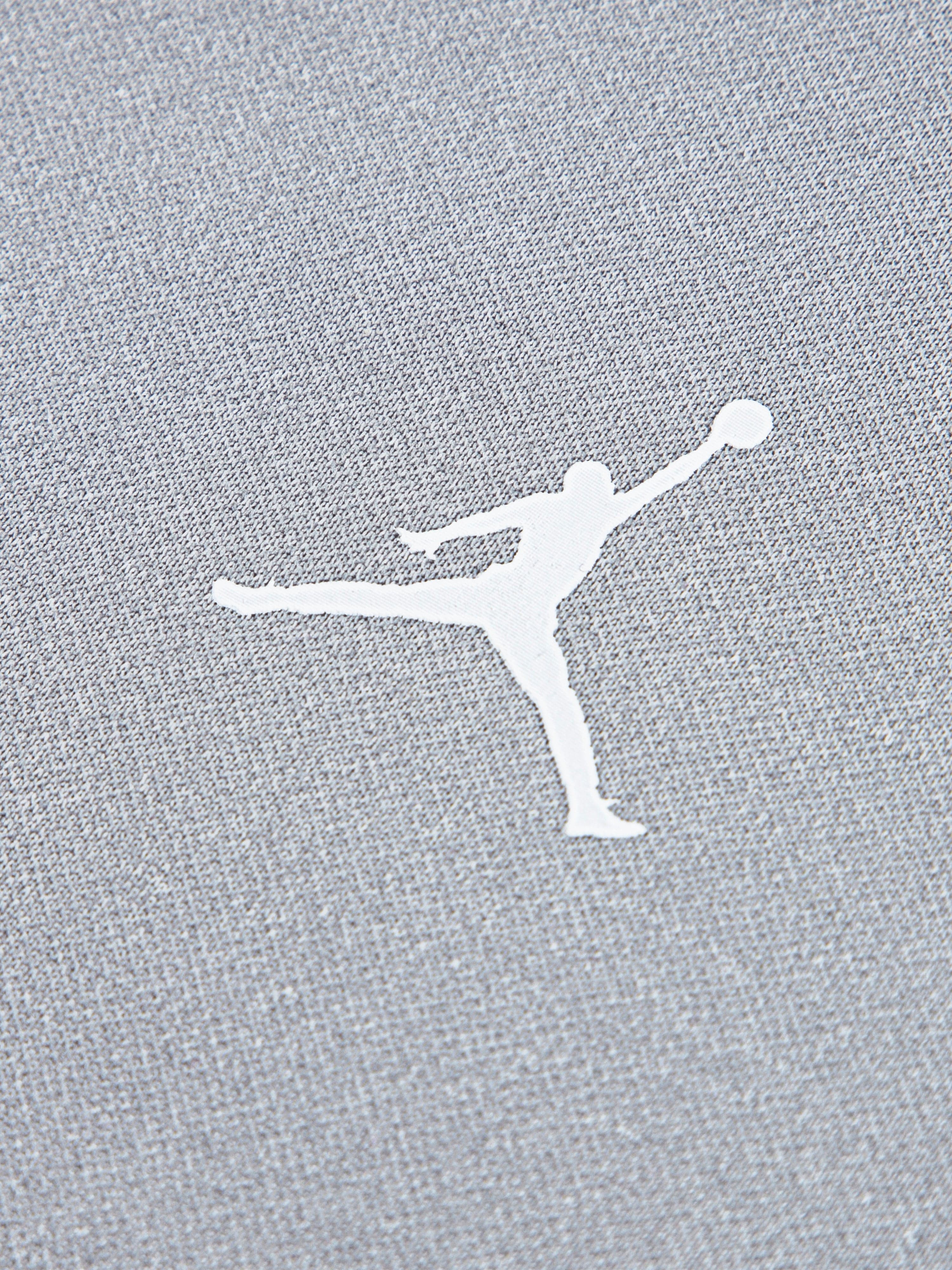 Jordan Kids Ease Fleece Hoodie in Grey