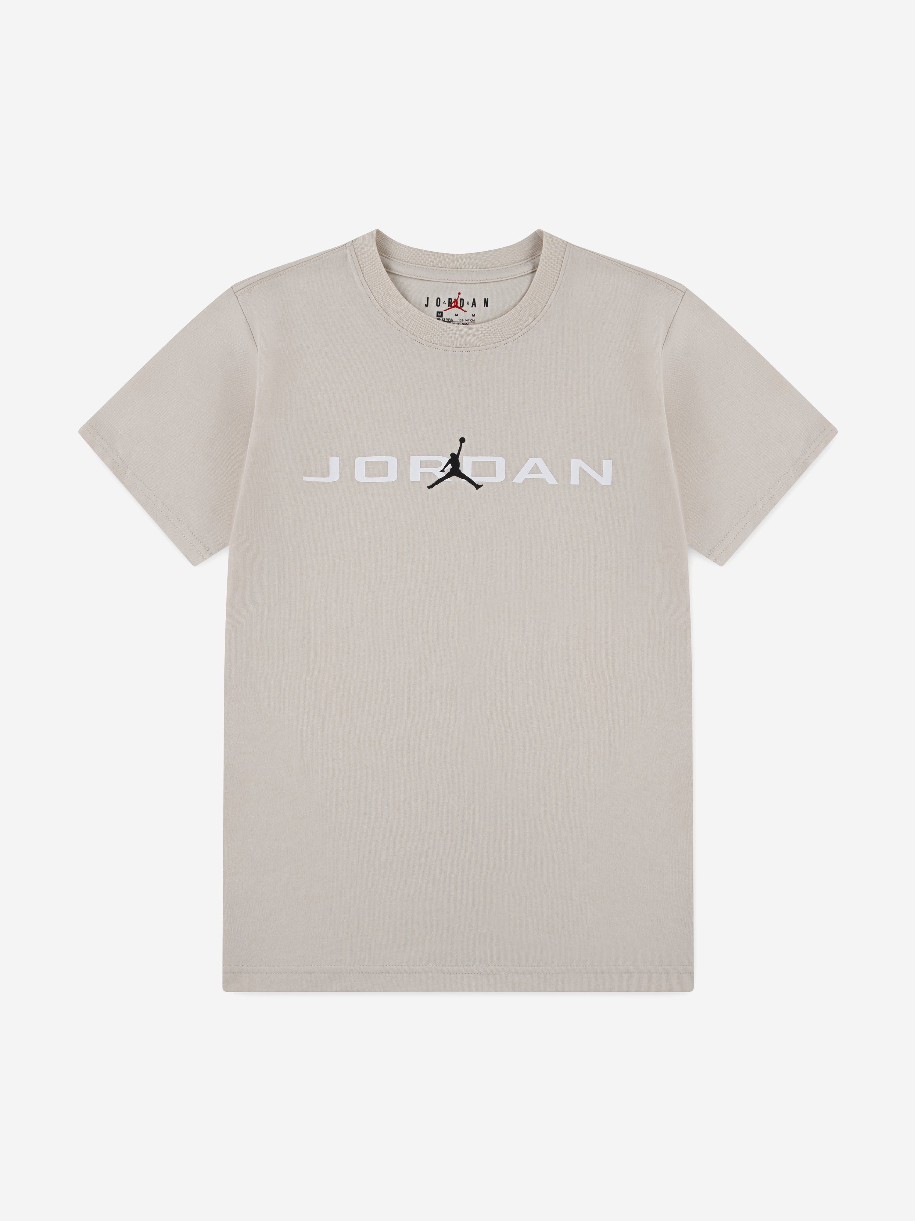 Jordan Boys MJ Stretch HBR T-Shirt in Beige