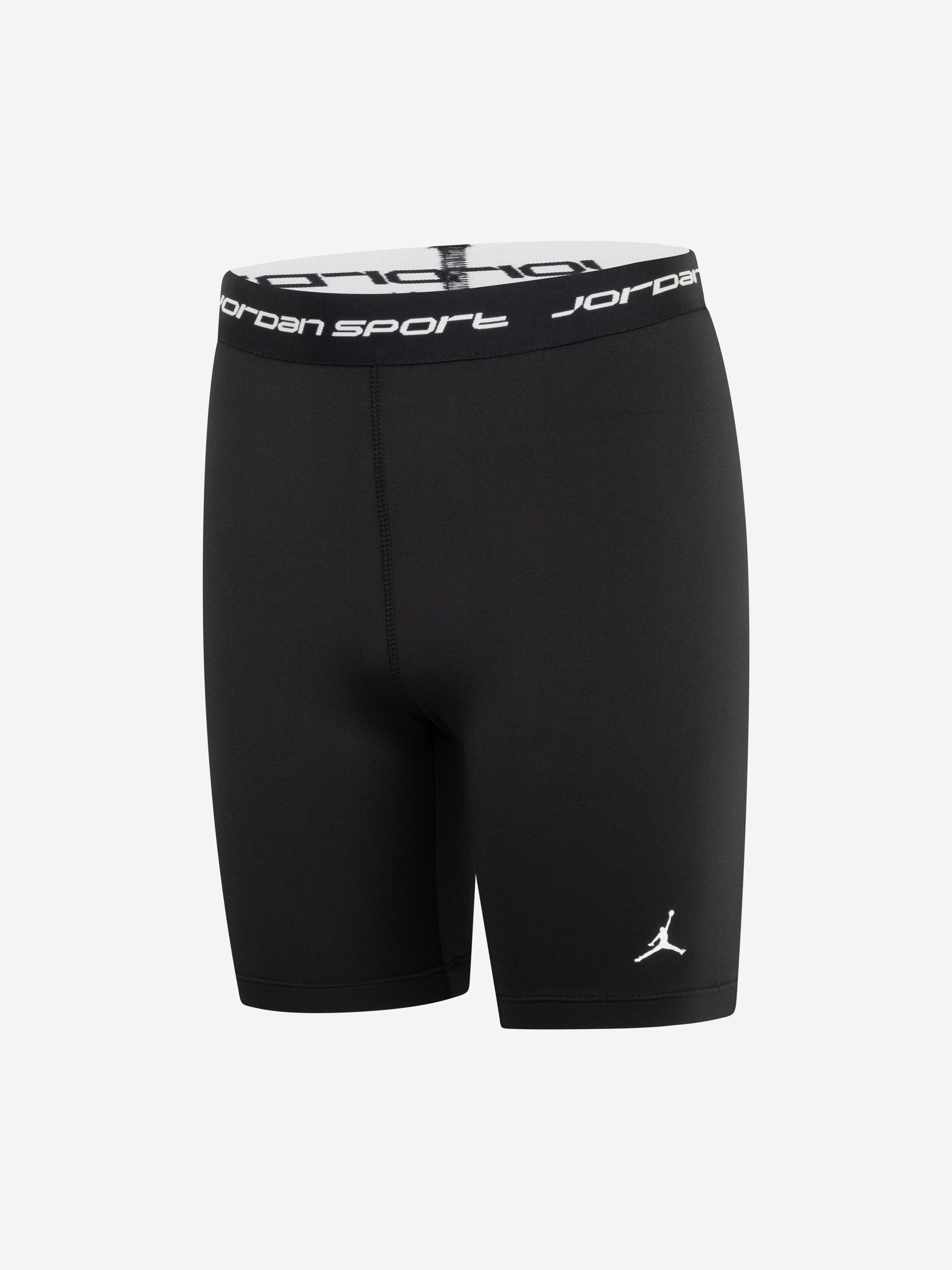 Jordan Girls Sports Bike Shorts in Black
