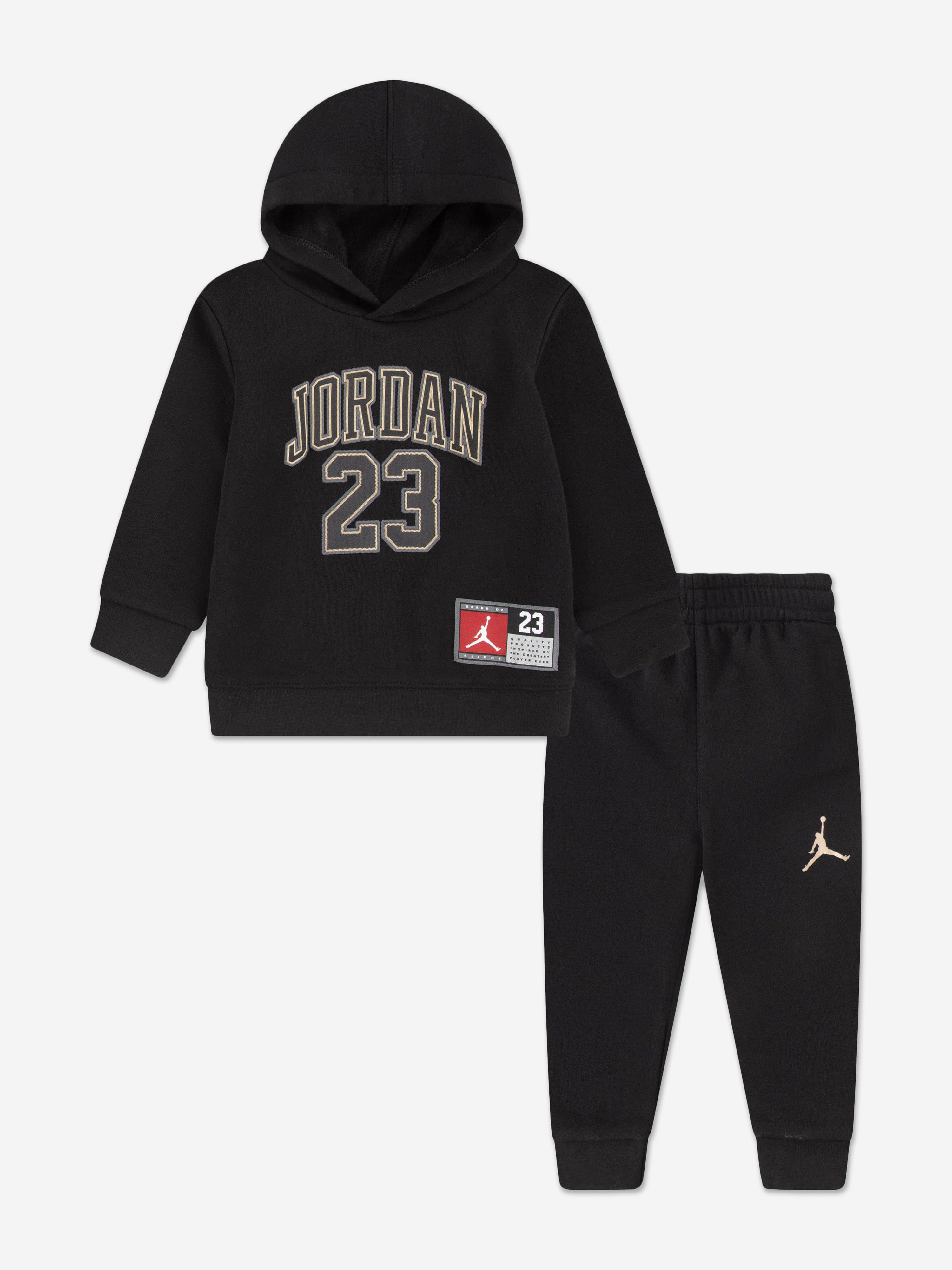 Jordan Kids Jersey Pack PO Tracksuit in Black