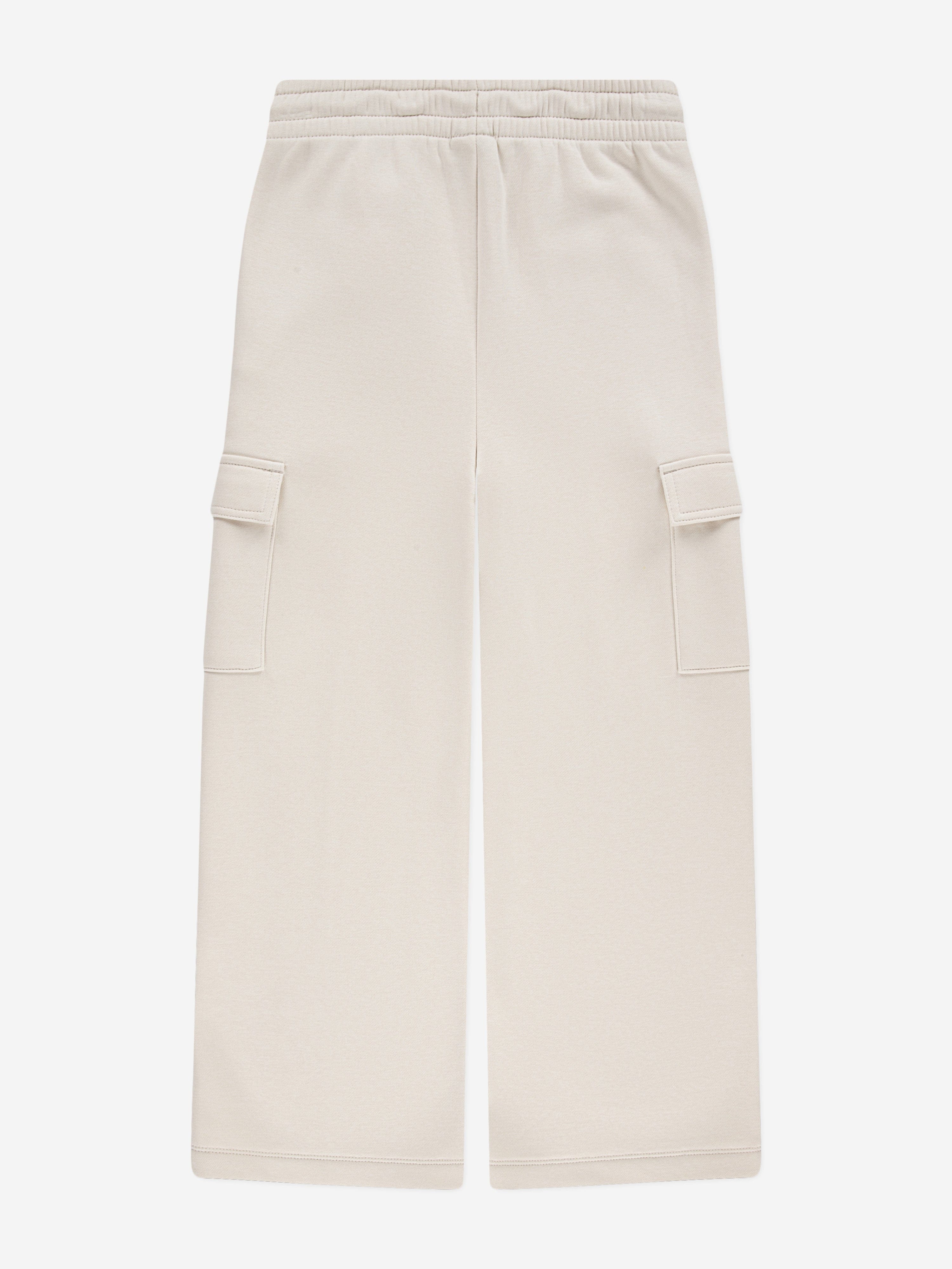Jordan Girls MJ Brooklyn Fleece Cargo Pants in Beige