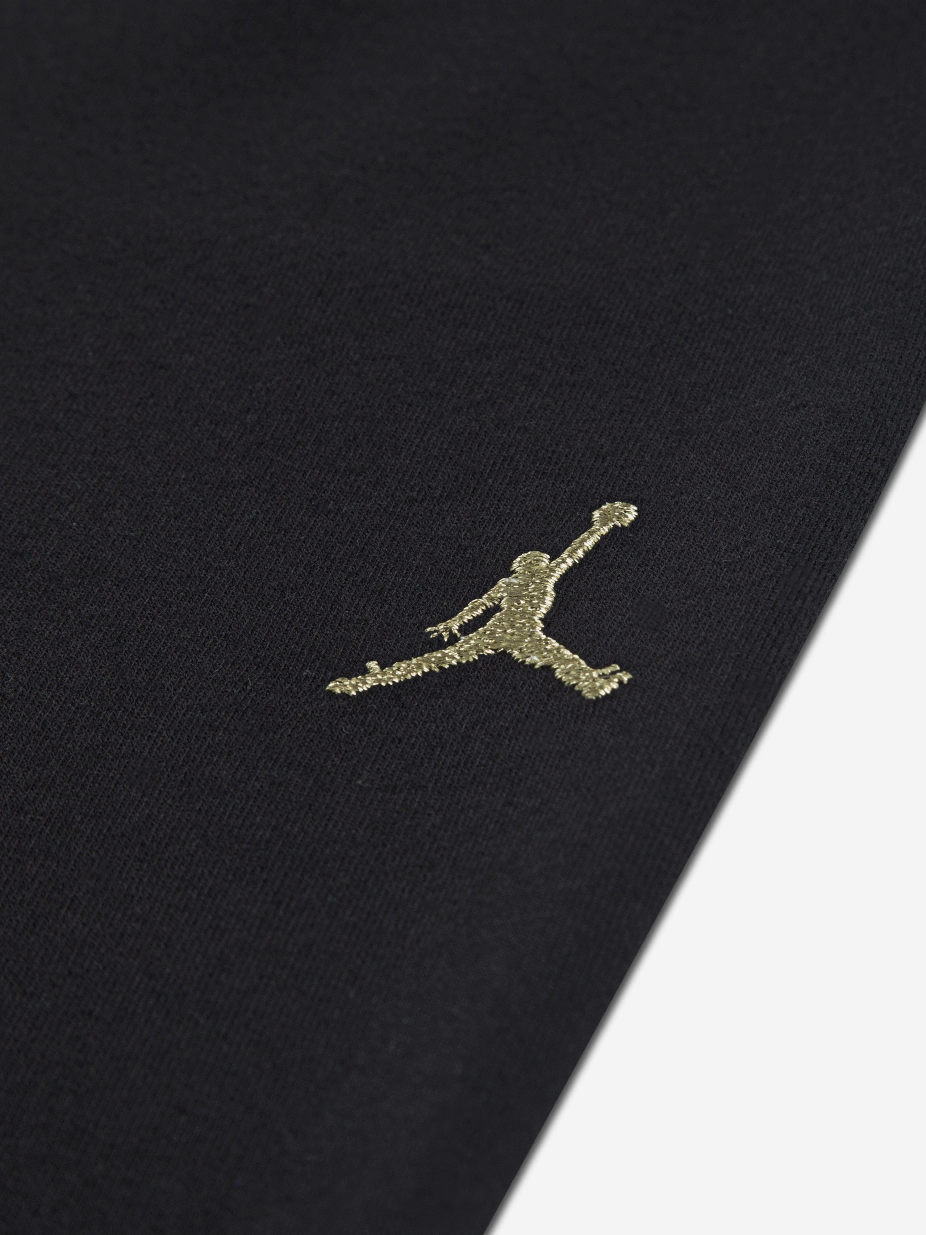 Jordan Boys MJ Jersey FZ FT Tracksuit Set in Black