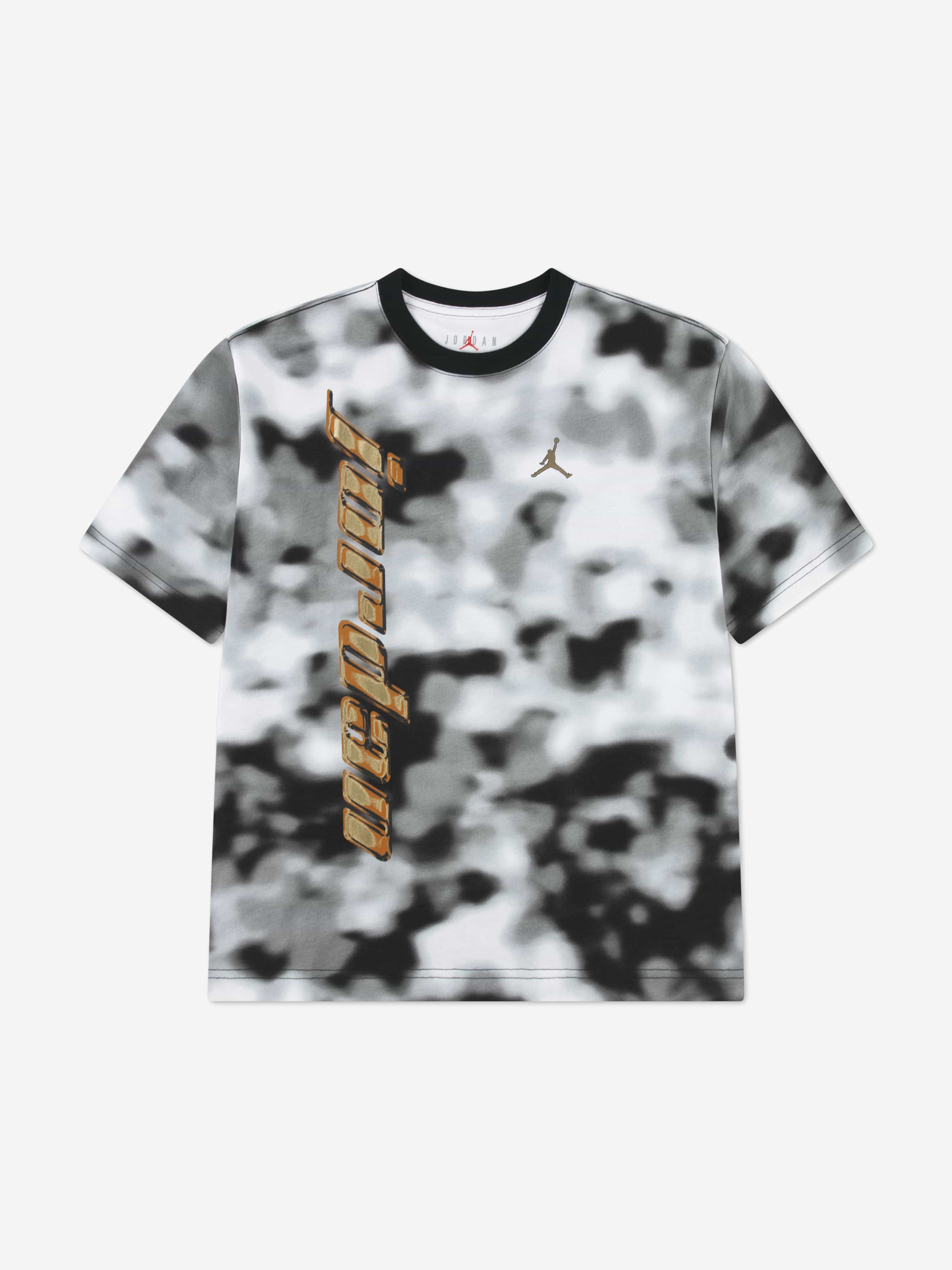 Jordan Boys Chrome Mountain T-Shirt in Black