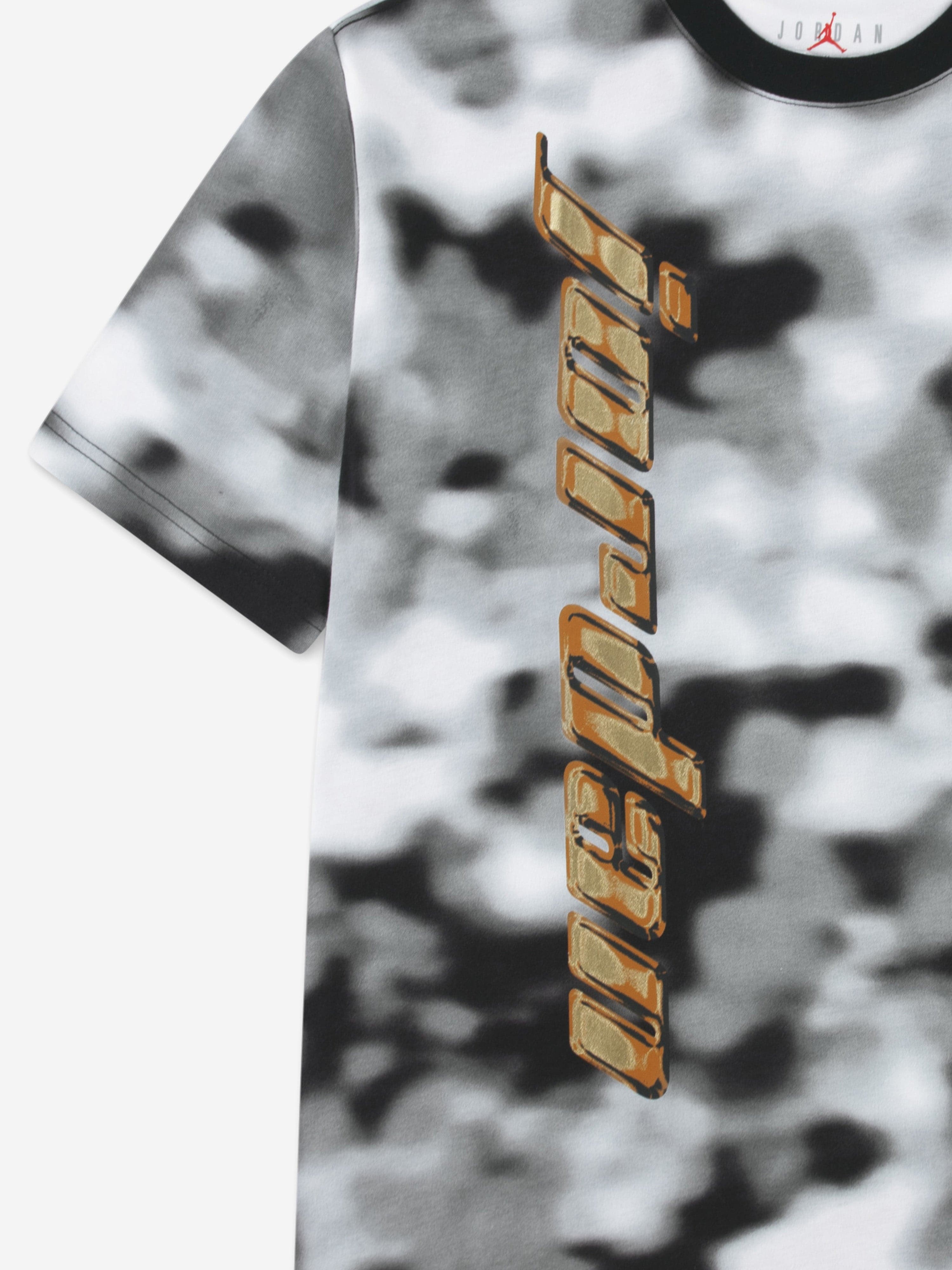 Jordan Boys Chrome Mountain T-Shirt in Black