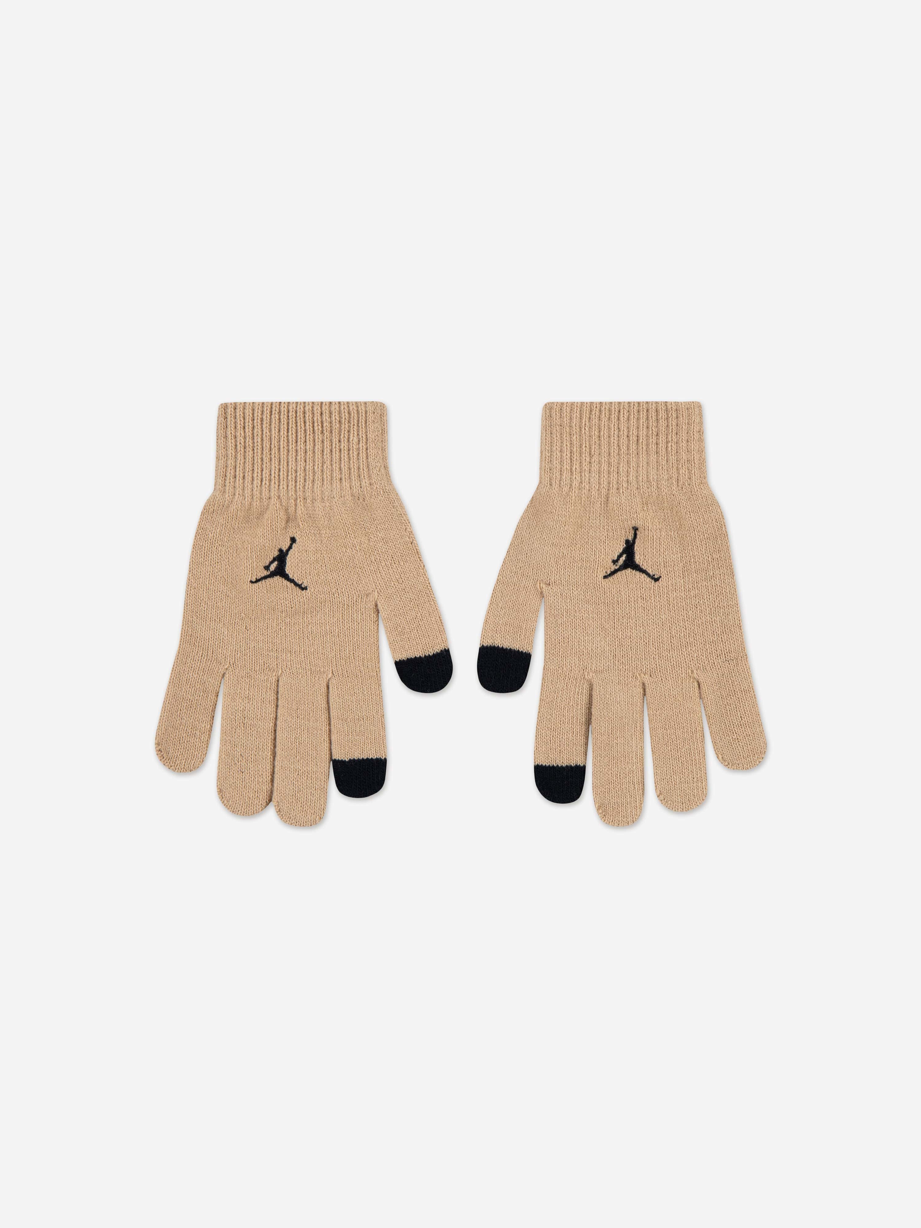 Jordan Kids Essentials Beanie Set in Beige