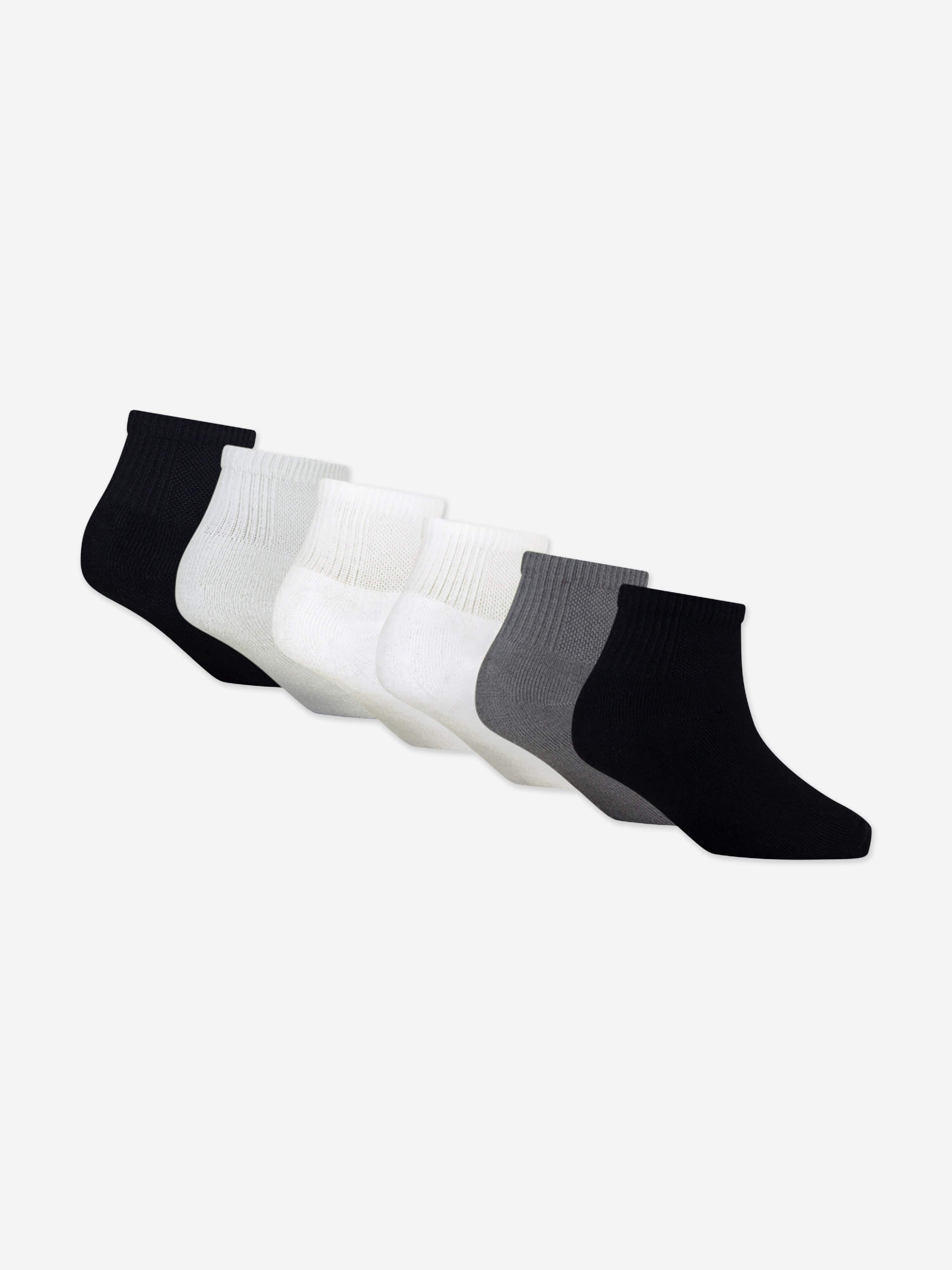 Jordan Kids Everyday Essentials 6 Pack Socks Set in Grey