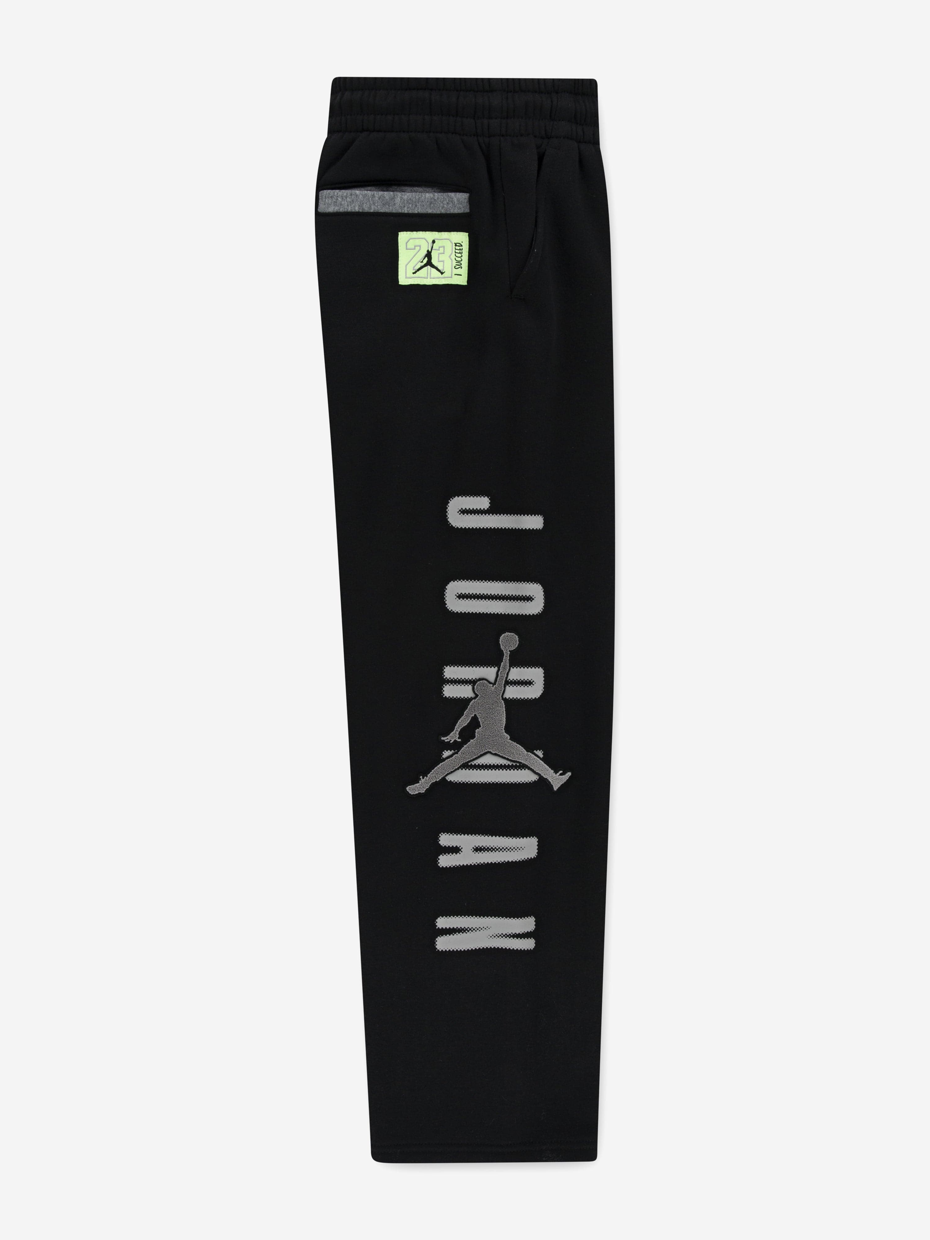 Jordan Boys MJ Future Flight Joggers in Black