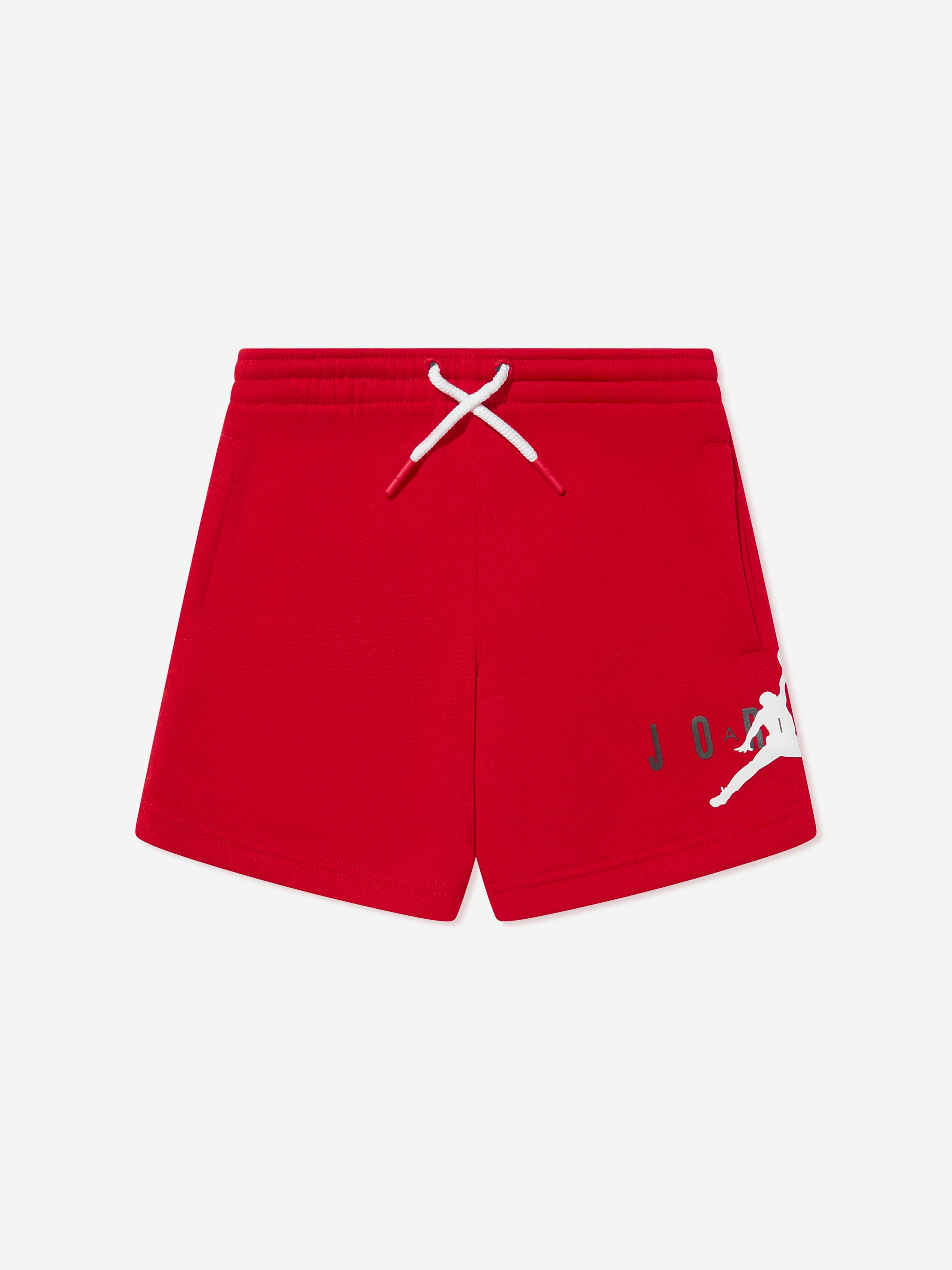 Jordan Boys Jumpman Sustainable Shorts in Red