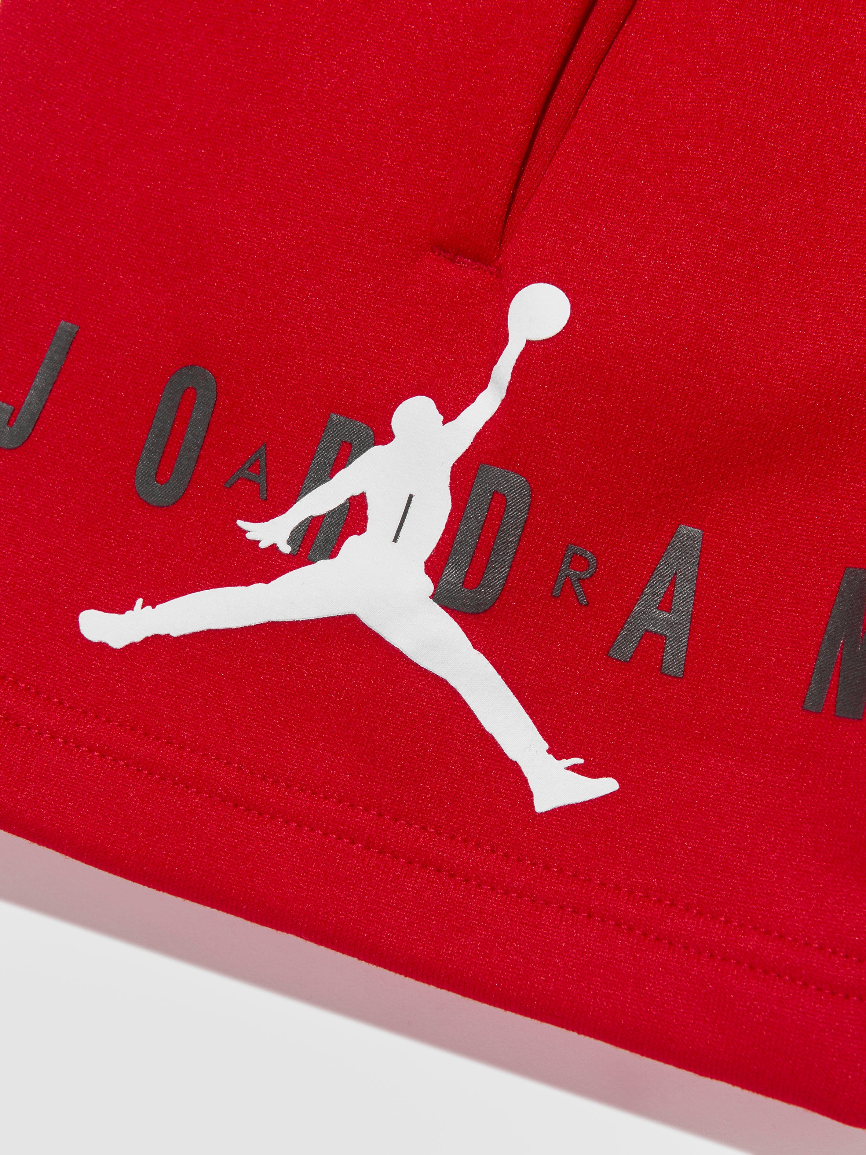 Jordan Boys Jumpman Sustainable Shorts in Red