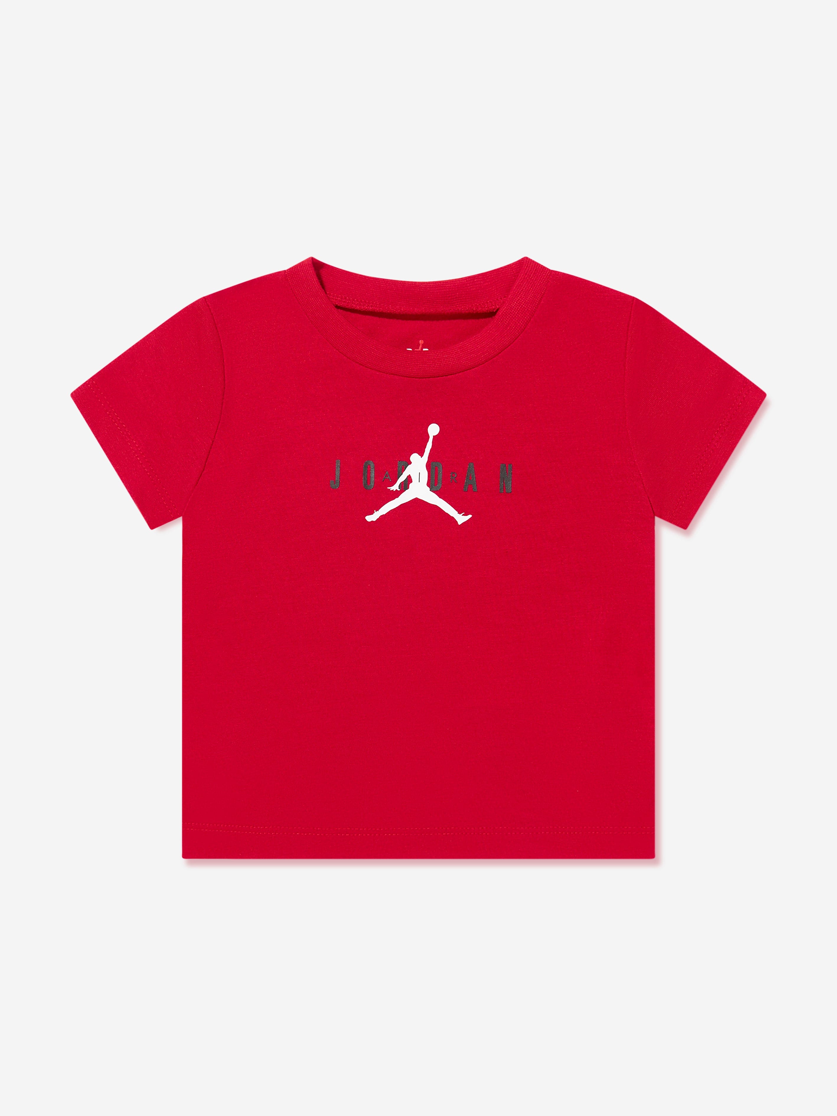 Jordan Kids Jumpman Sustainable Graphic T-Shirt in Red