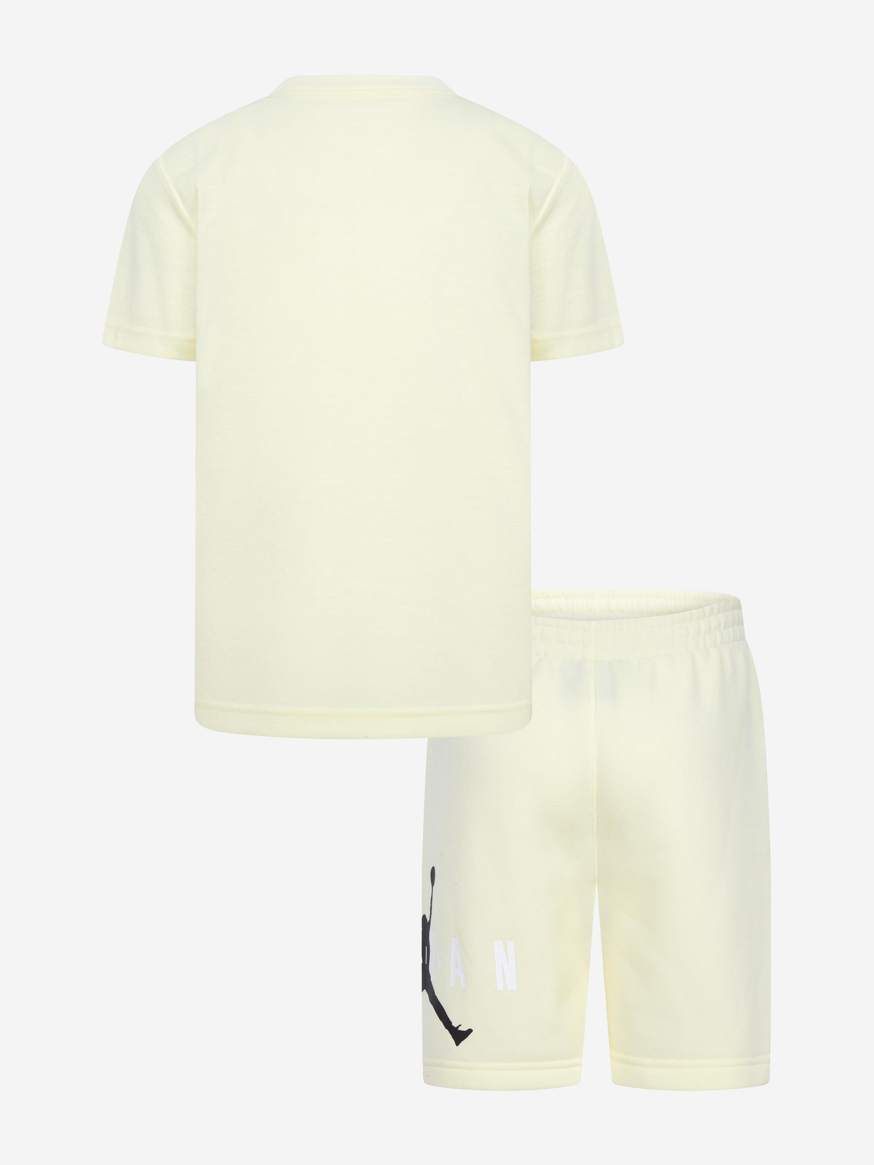 Jordan Kids Sustainable Short Set in Beige