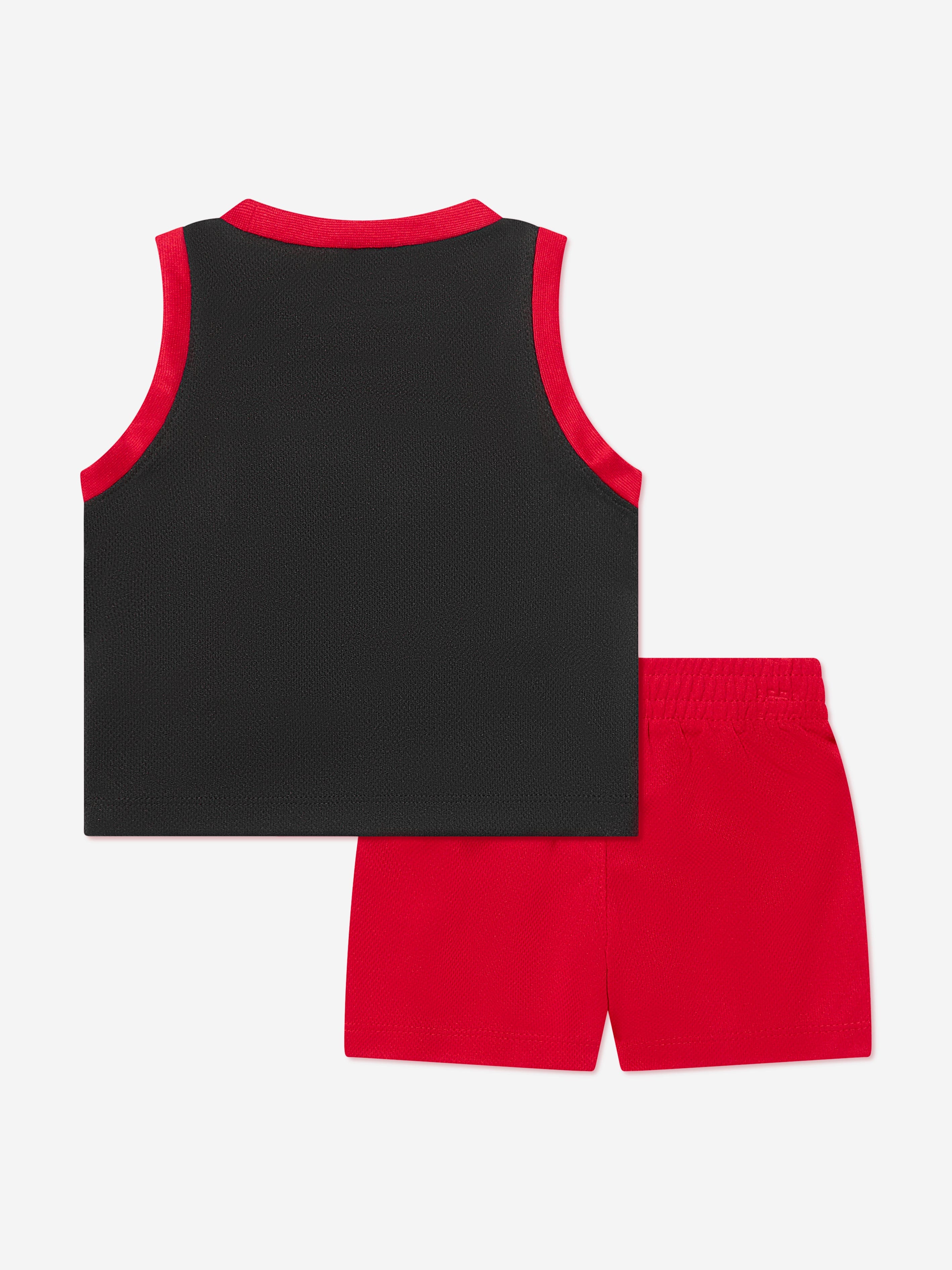 Jordan Boys 23 Jersey Short Set in Black