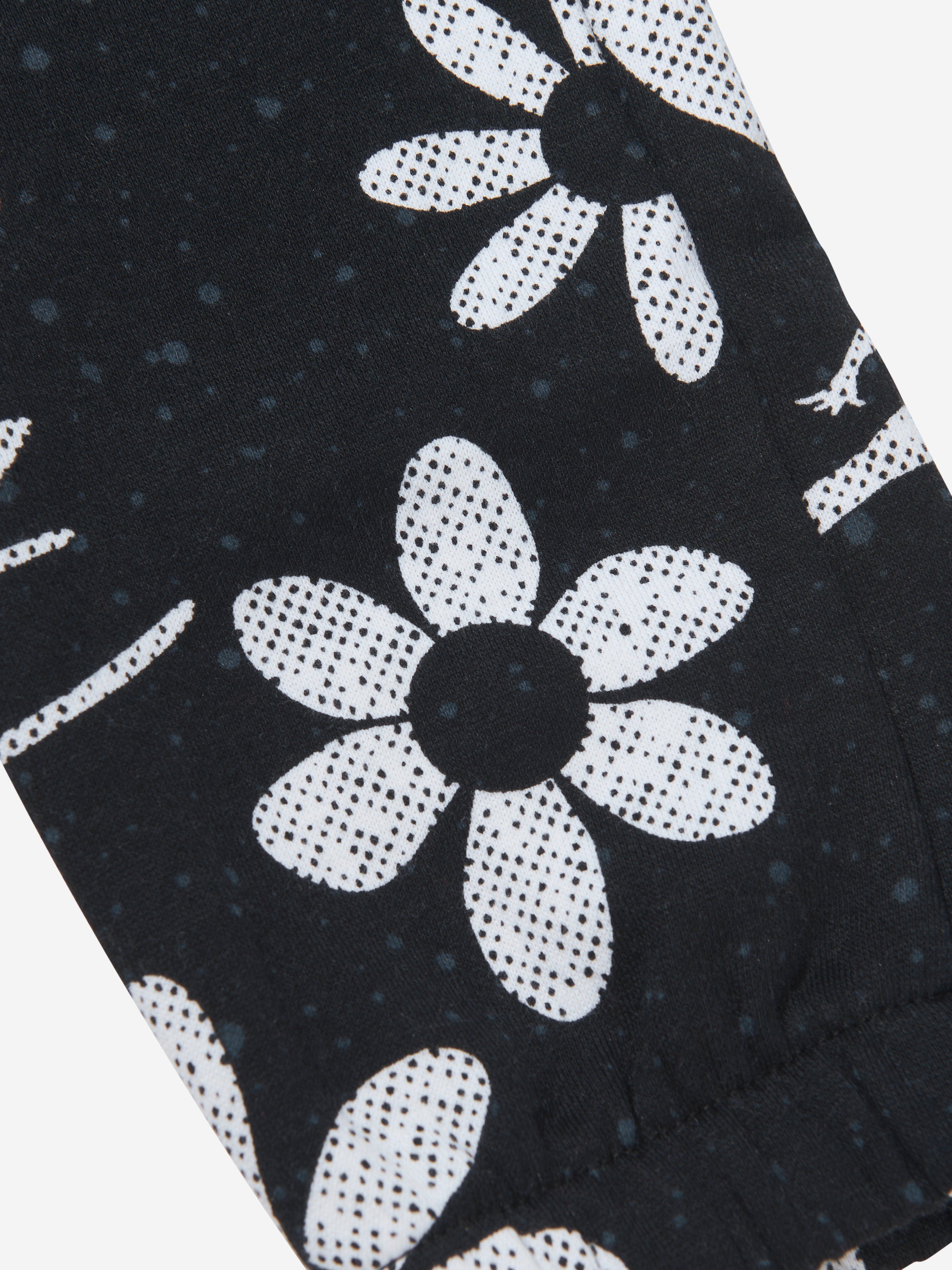 Jordan Girls Floral Flight AOP Joggers in Black