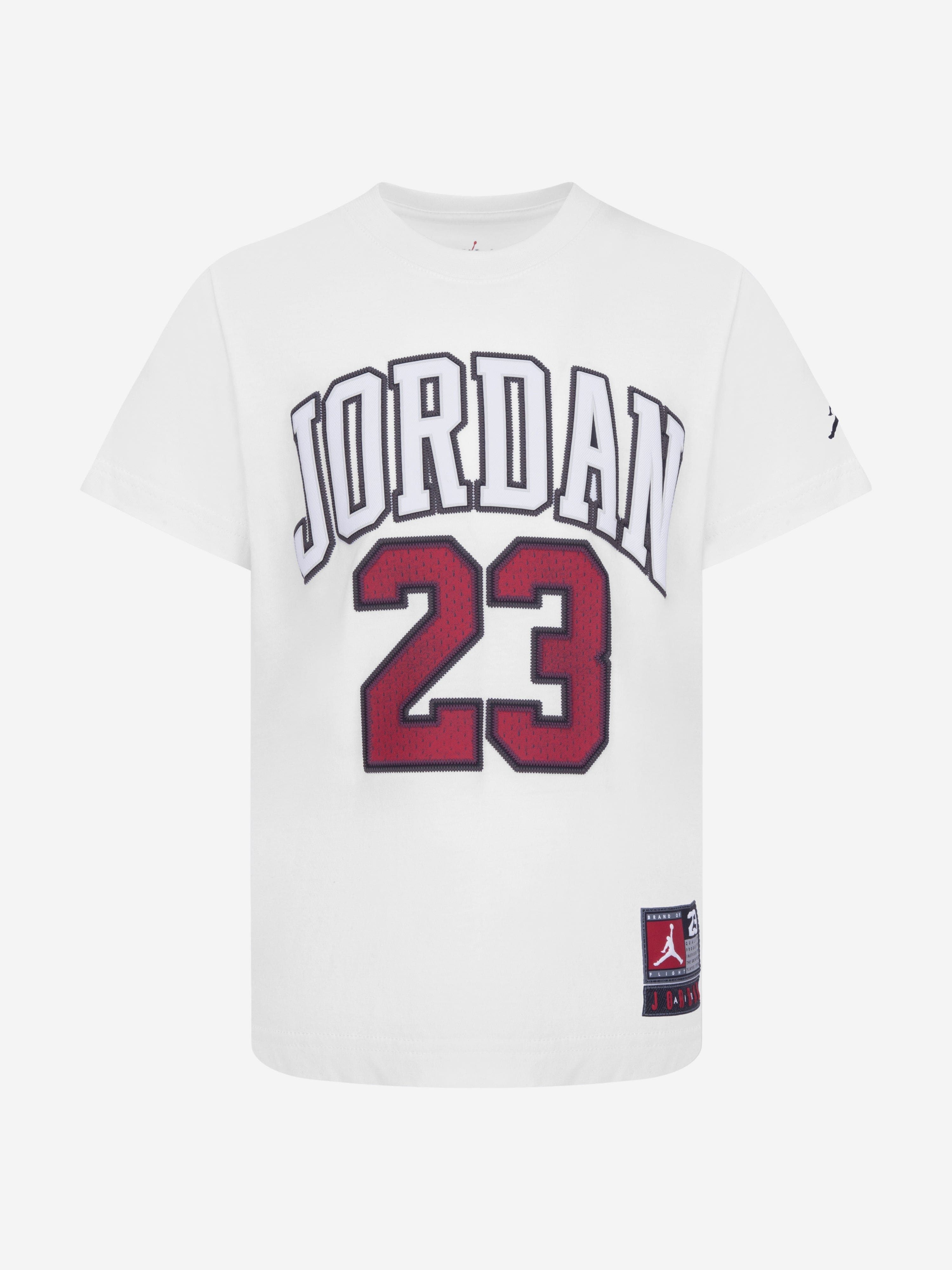 Jordan Boys Practice Flight T-Shirt in White
