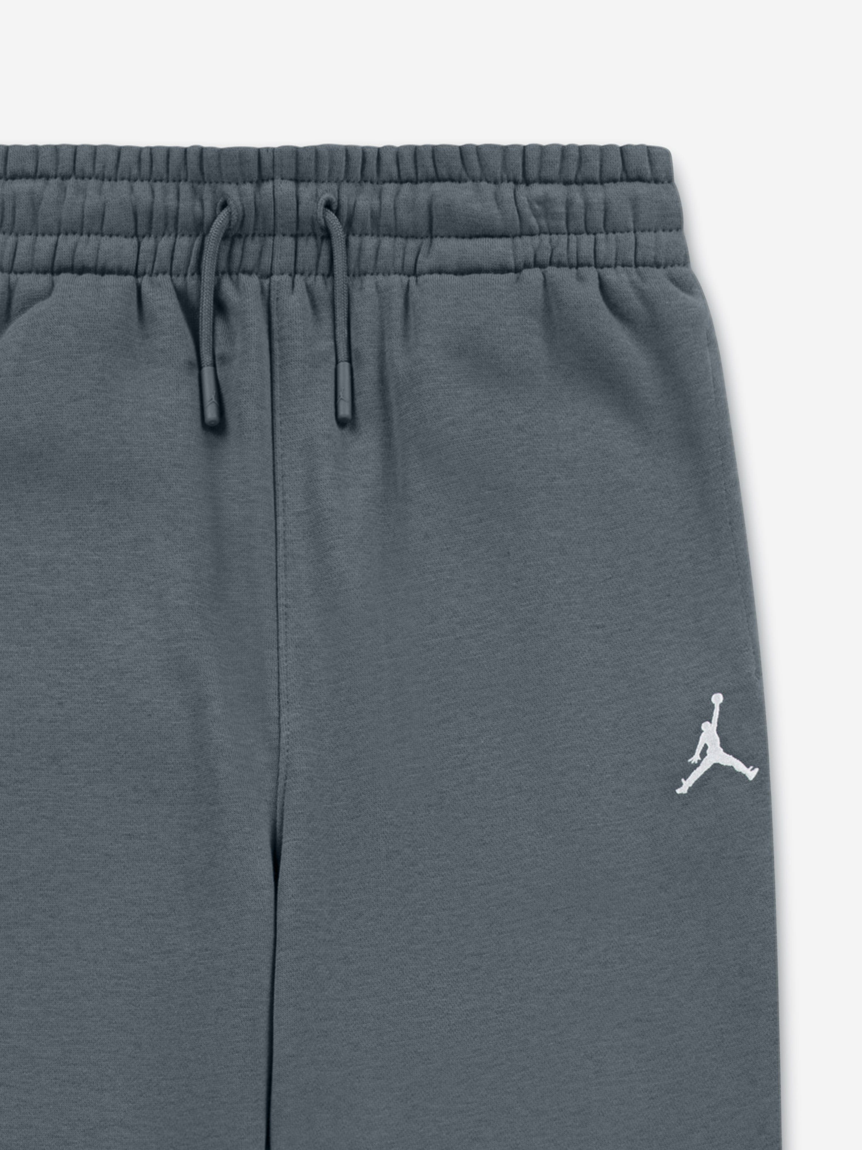 Jordan Boys MJ Brooklyn Fleece Joggers in Grey