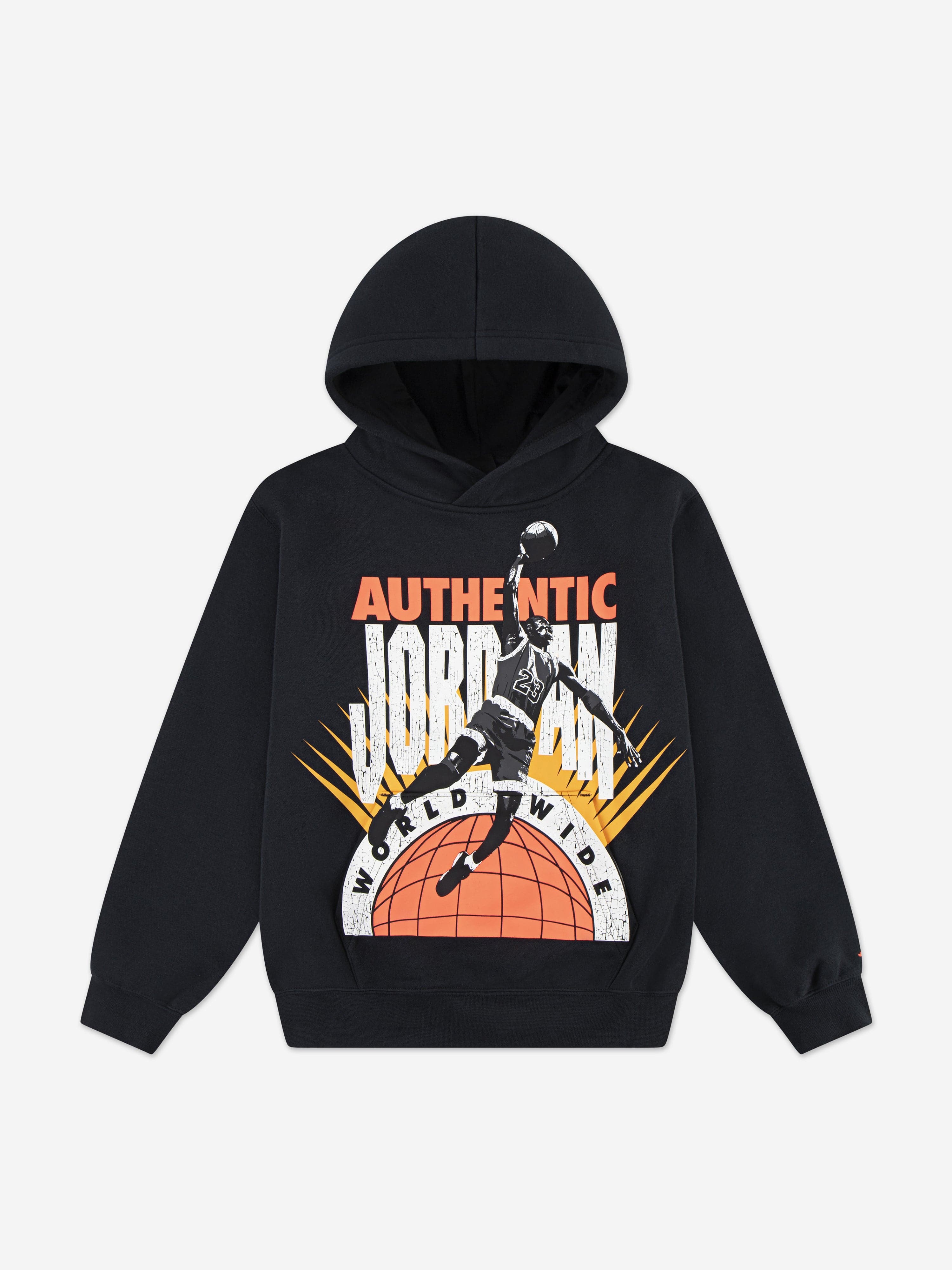 Jordan Boys Authentic Jordan Hoodie in Black