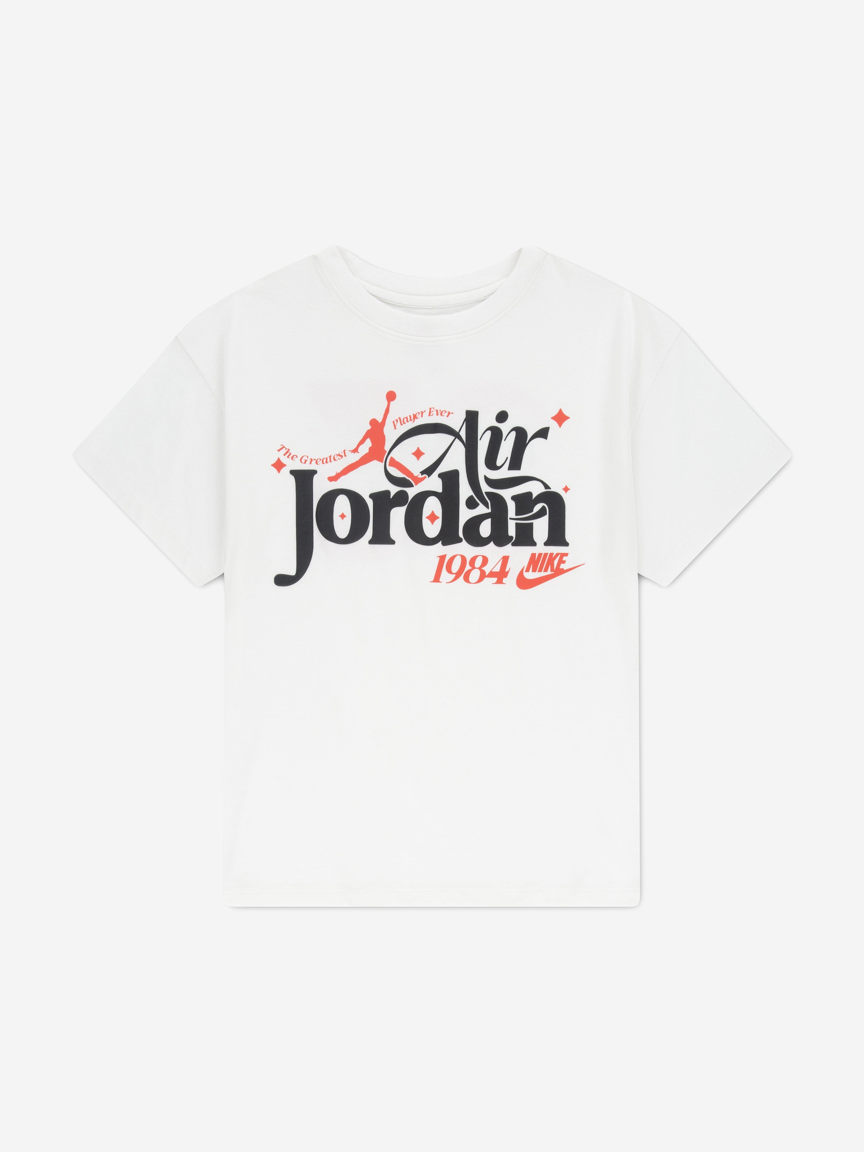 Jordan Girls 84 Dream T-Shirt in Ivory