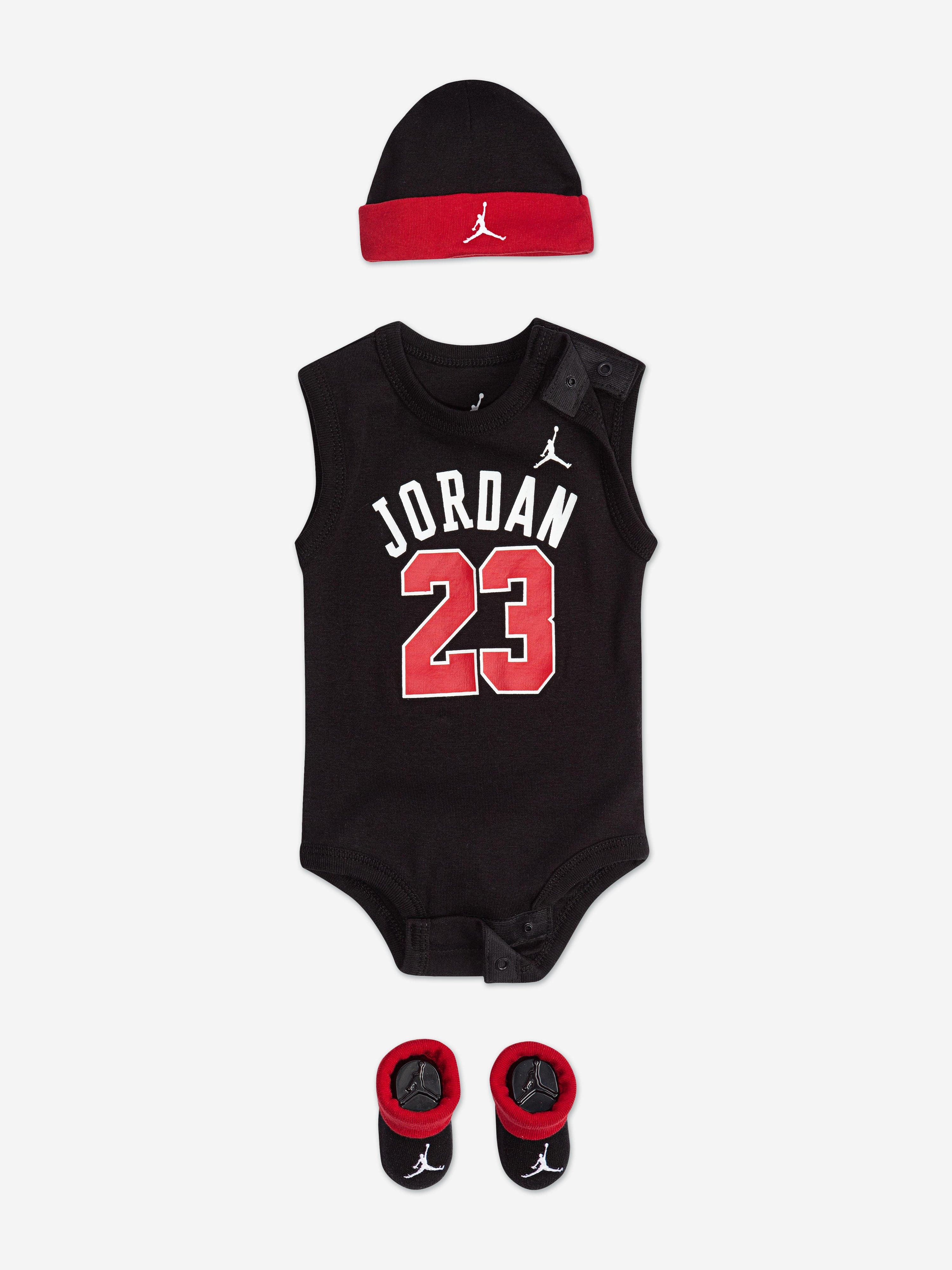 Jordan Baby Boys Jordan 23 Jersey Gift Set in Black