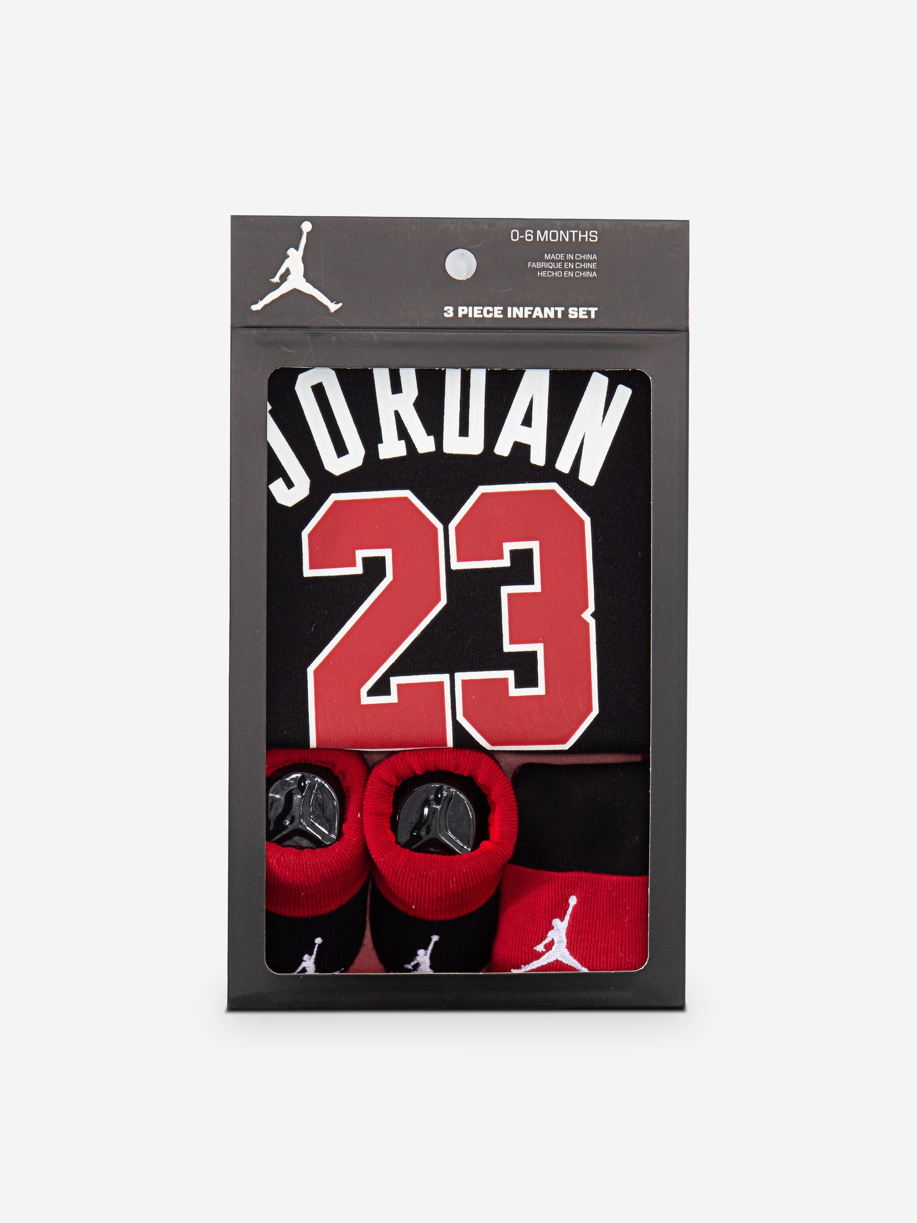 Jordan Baby Boys Jordan 23 Jersey Gift Set in Black
