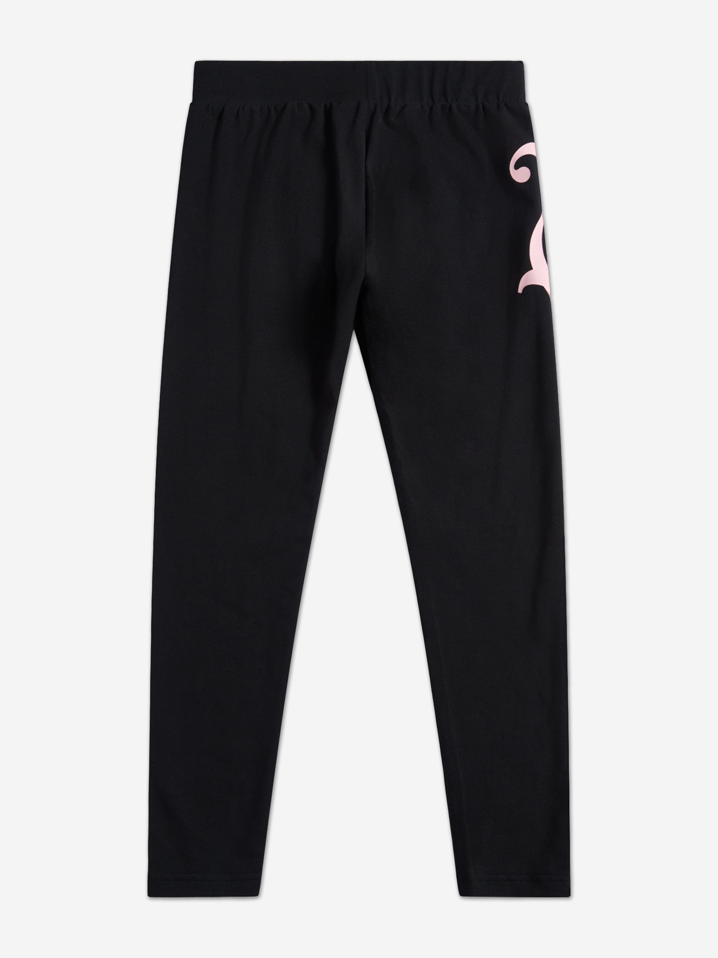 Juicy Couture Girls Large Logo Leggings in Black