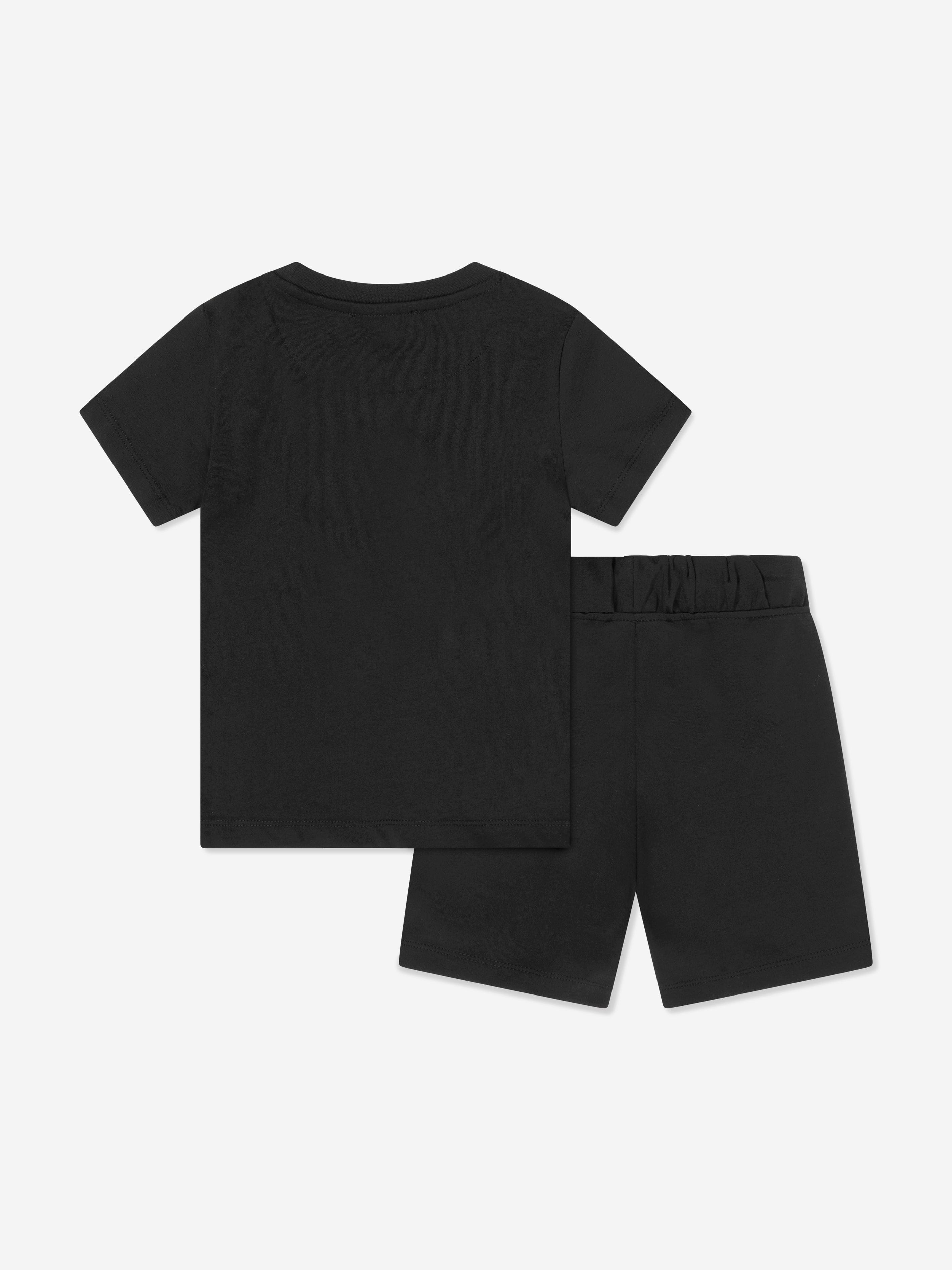 Just Cavalli Boys Tesere Short Set in Black