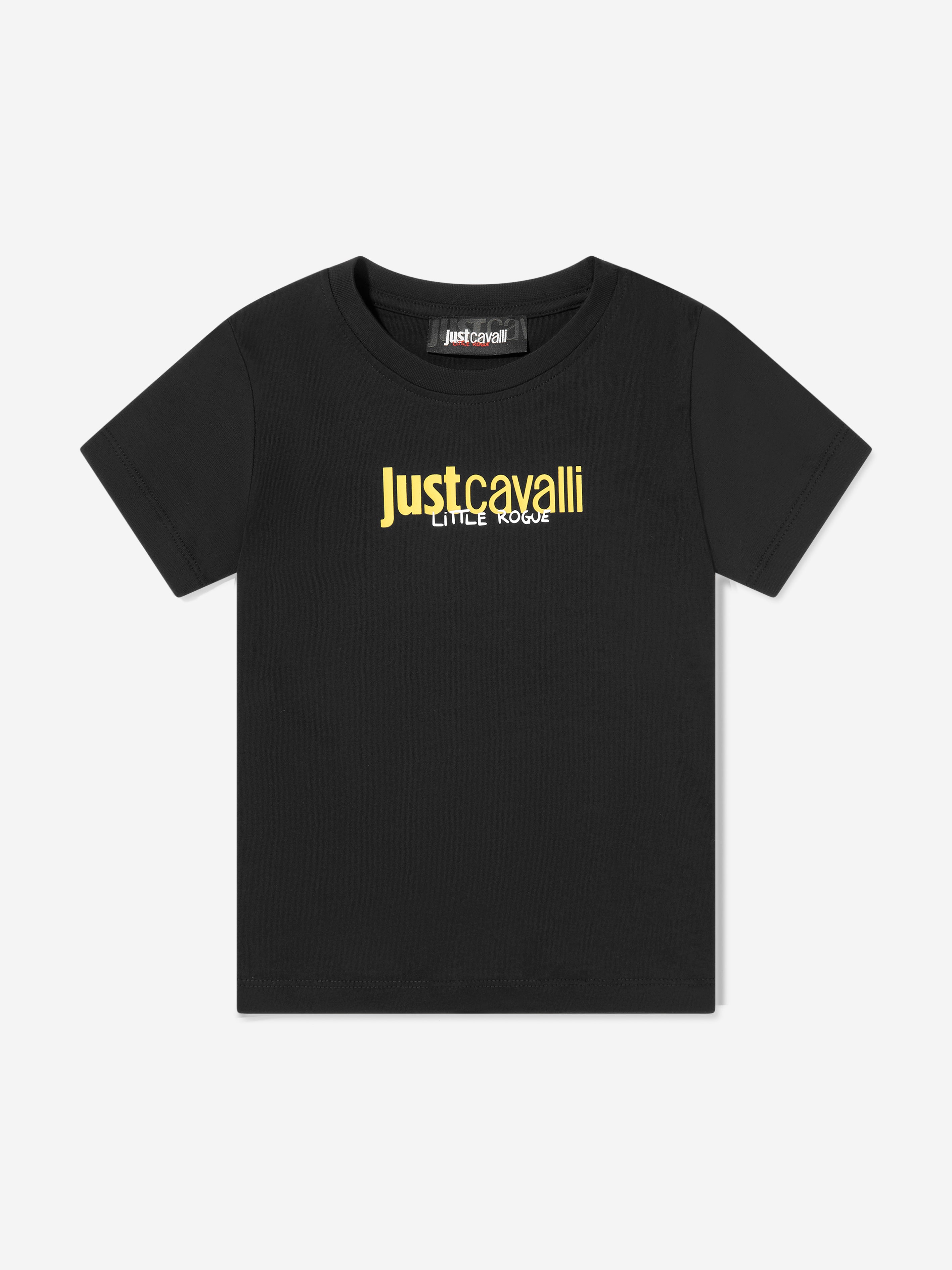 Just Cavalli Boys Tesere Short Set in Black