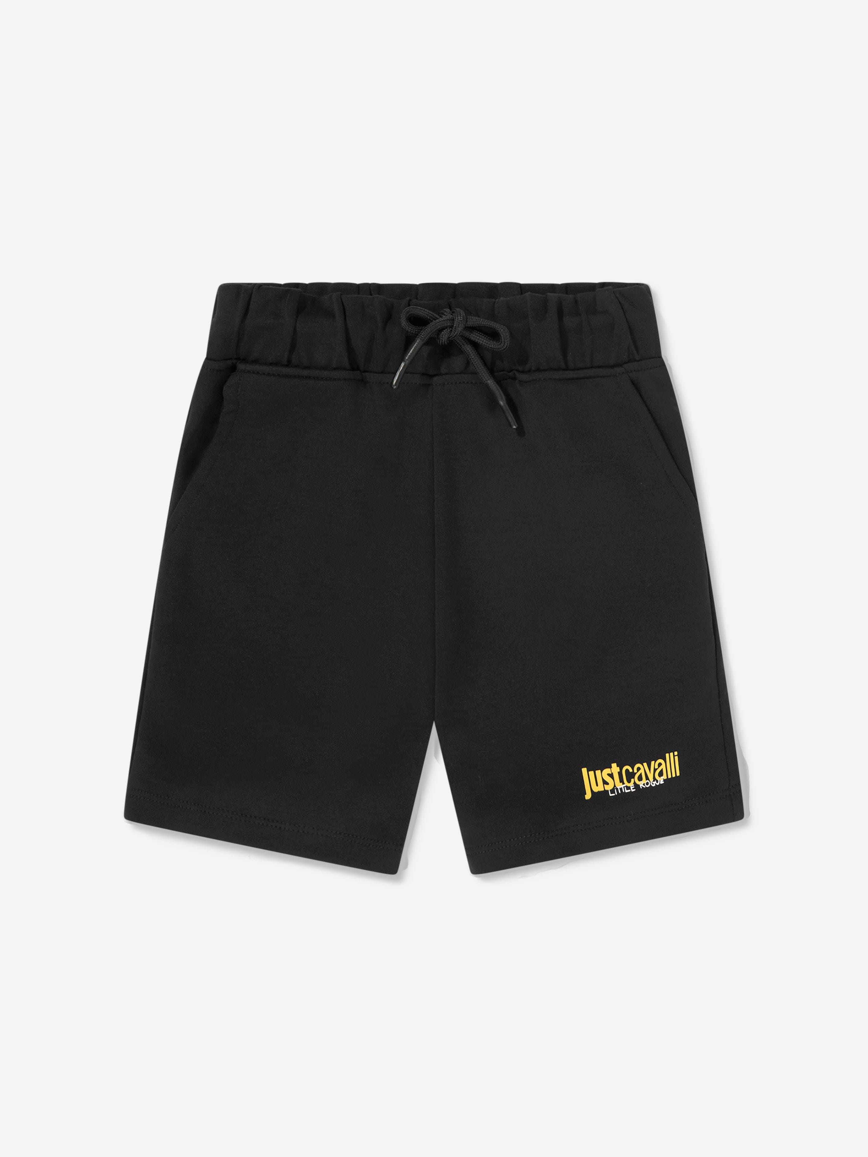 Just Cavalli Boys Tesere Short Set in Black
