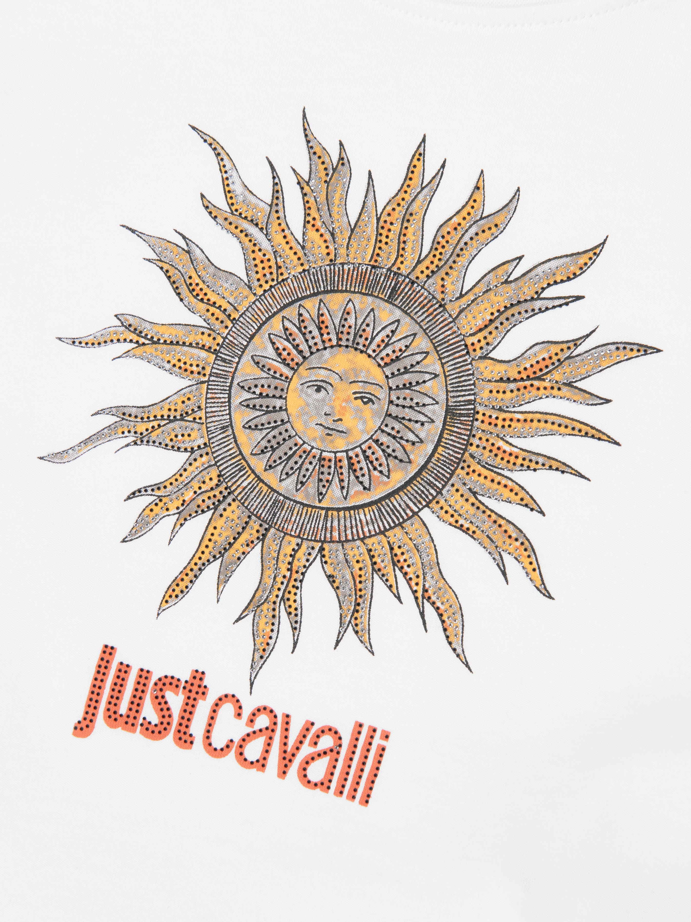 Just Cavalli Kids Nalium T-Shirt in White