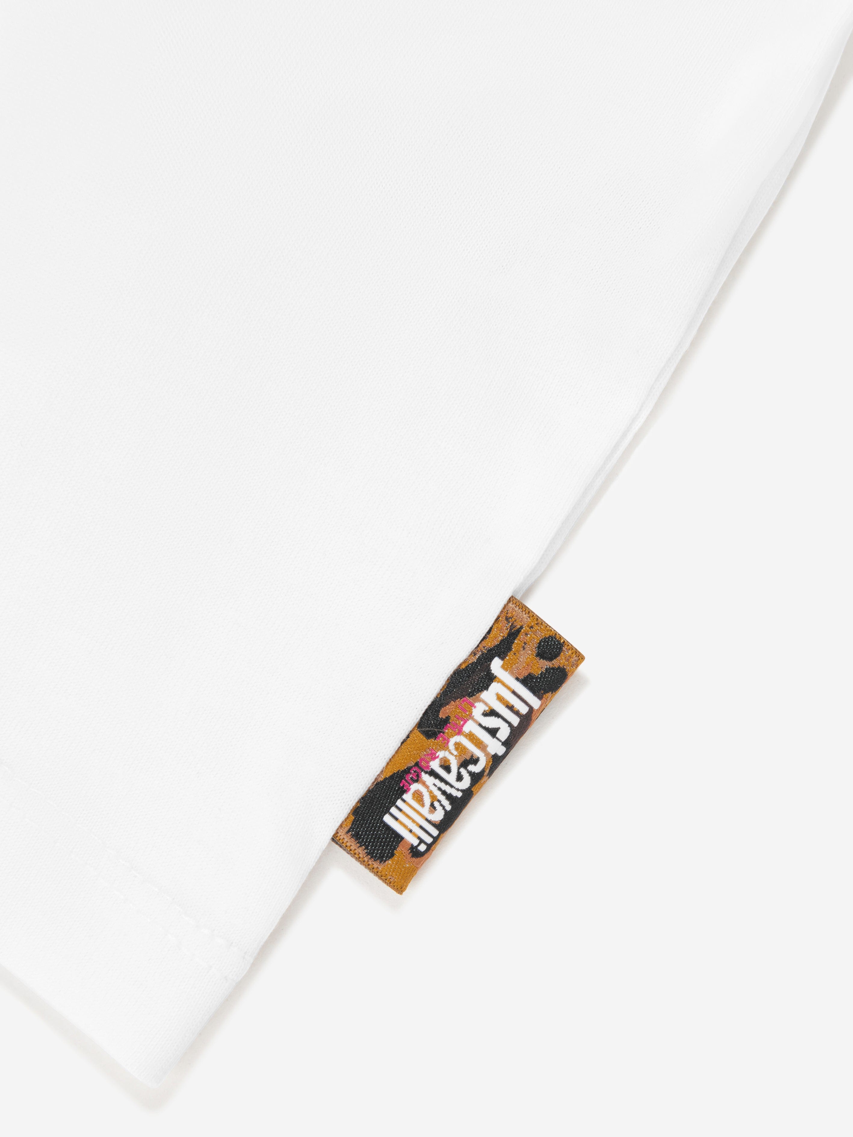 Just Cavalli Kids Nalium T-Shirt in White