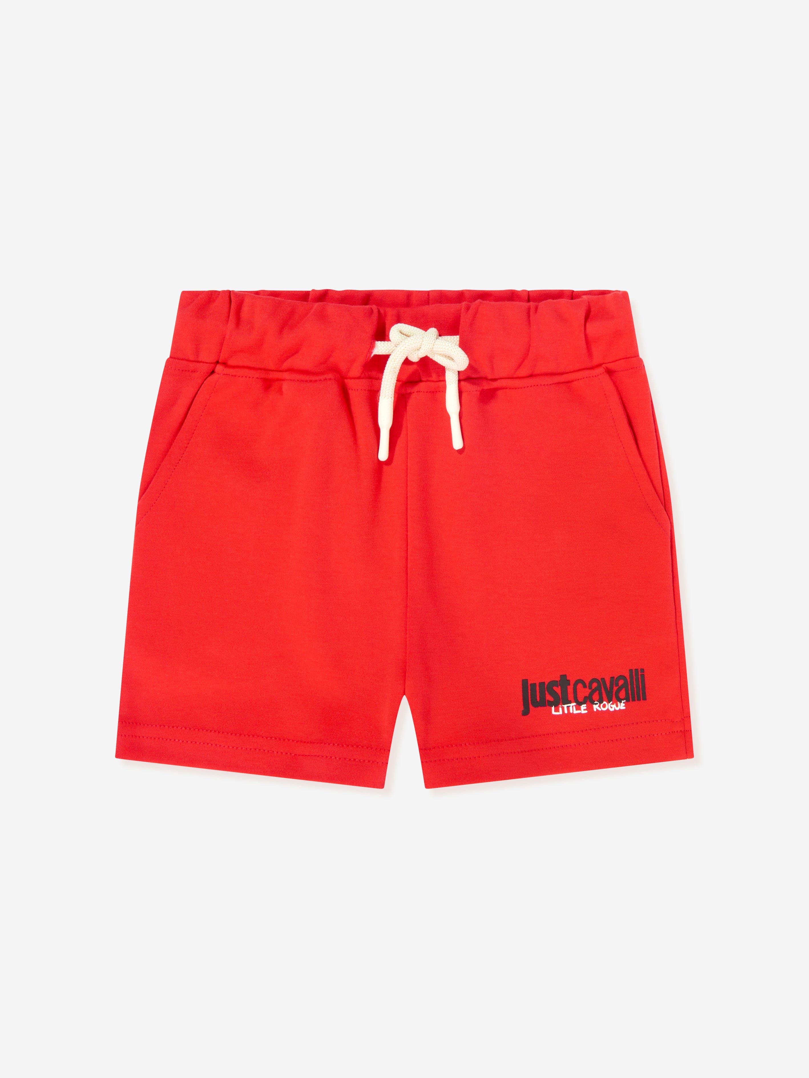 Just Cavalli Boys Aistala T-Shirt and Shorts Set in Red