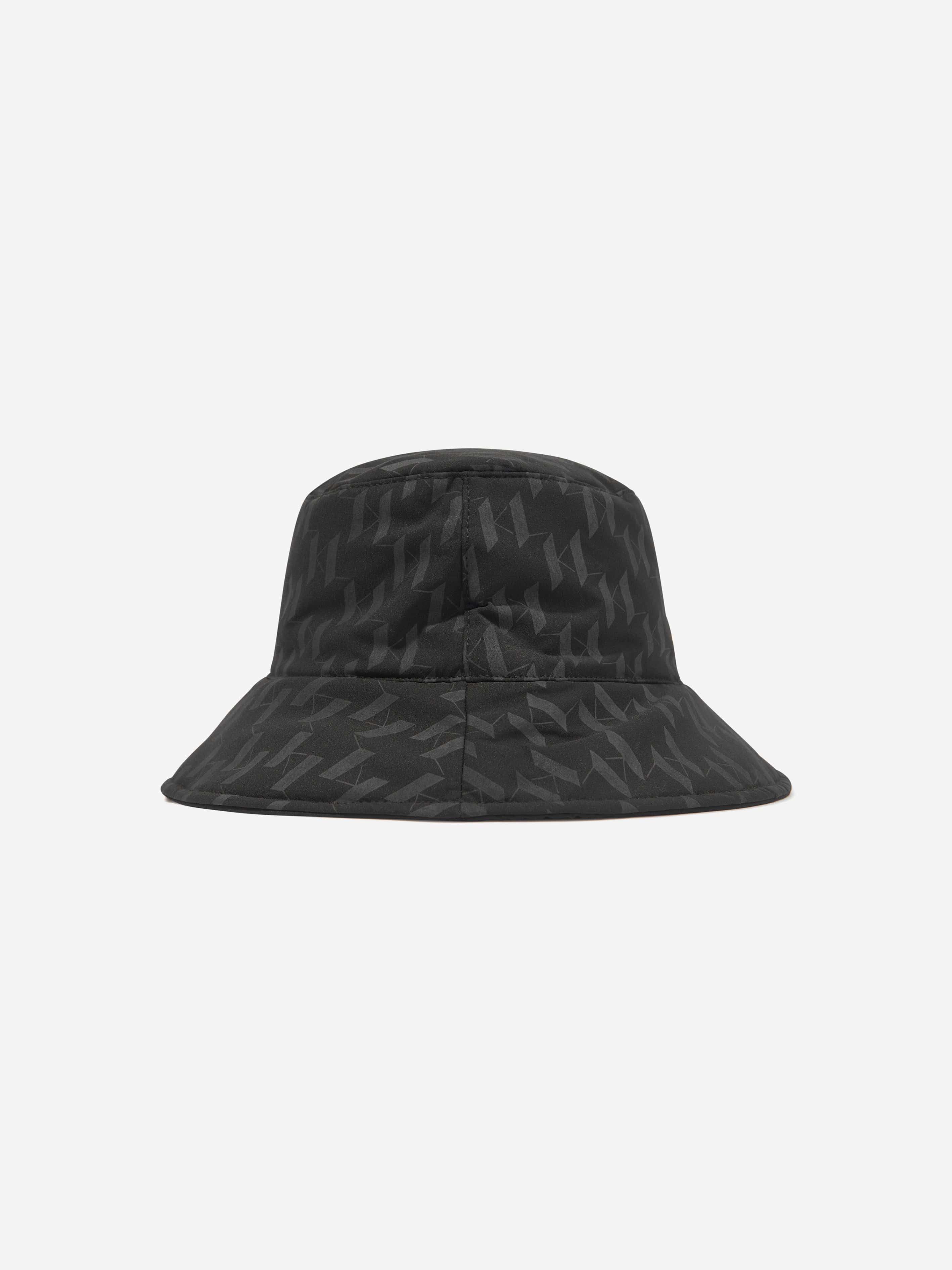 Karl Lagerfeld Girls Karl Bucket Hat in Black