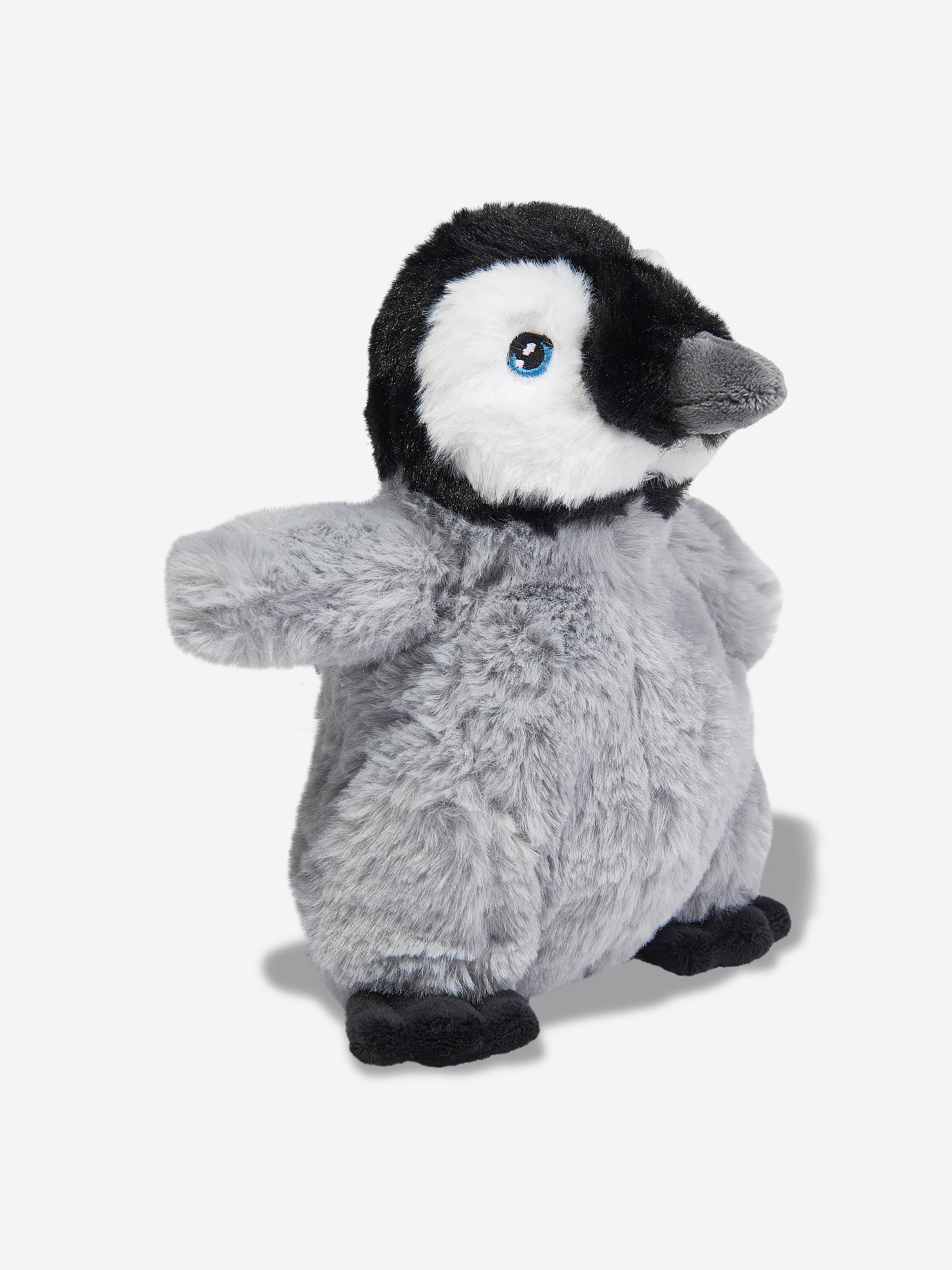 Keel Toys Kids Keeleco Baby Emperor Penguin in Grey (18cm)