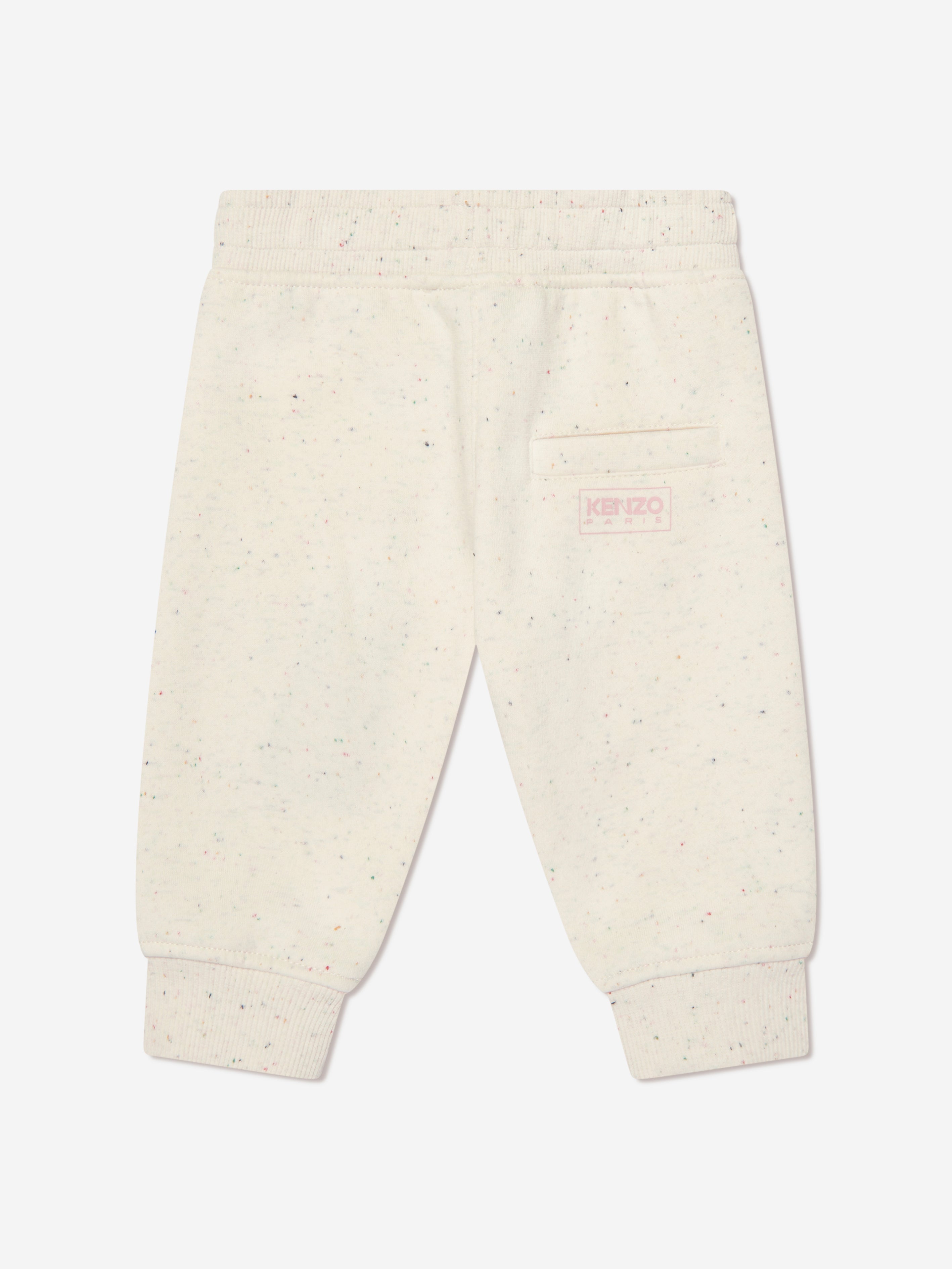 KENZO Baby Girls Logo Joggers in Beige