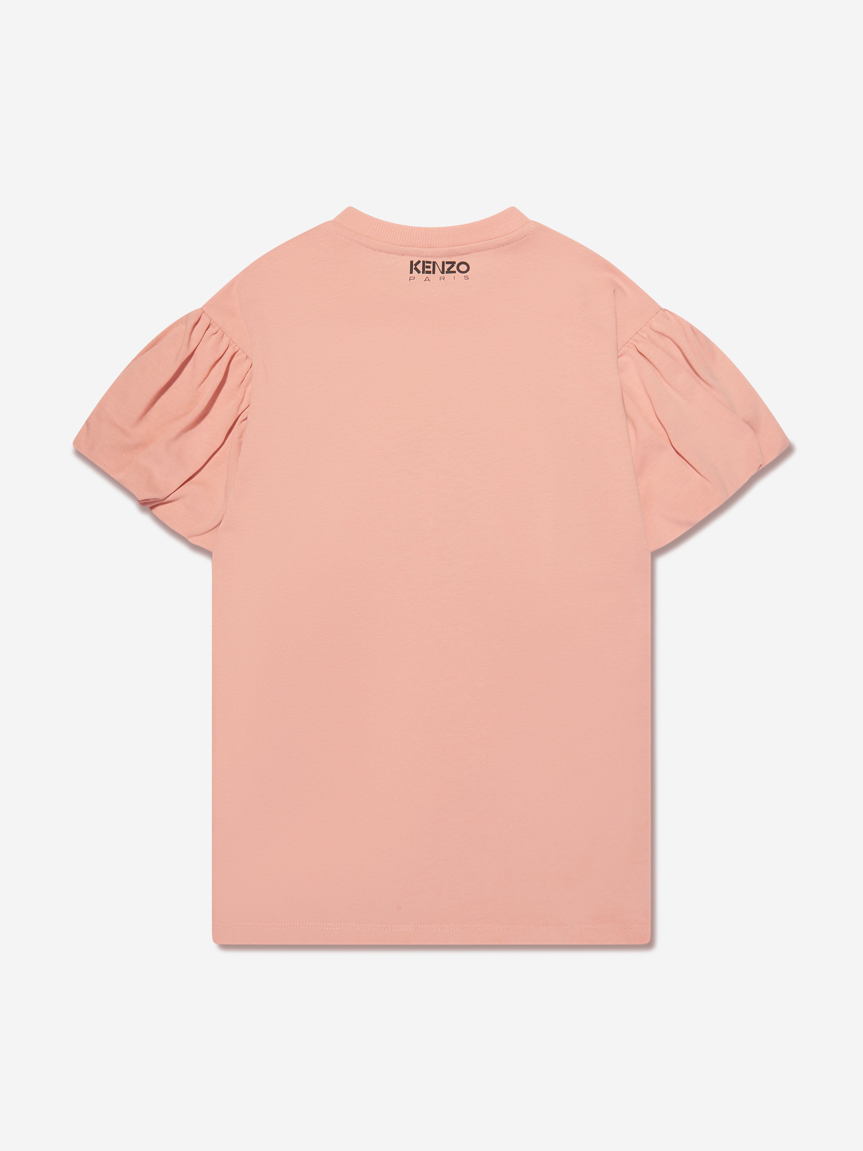 KENZO Girls Kotora Print T-Shirt in Pink