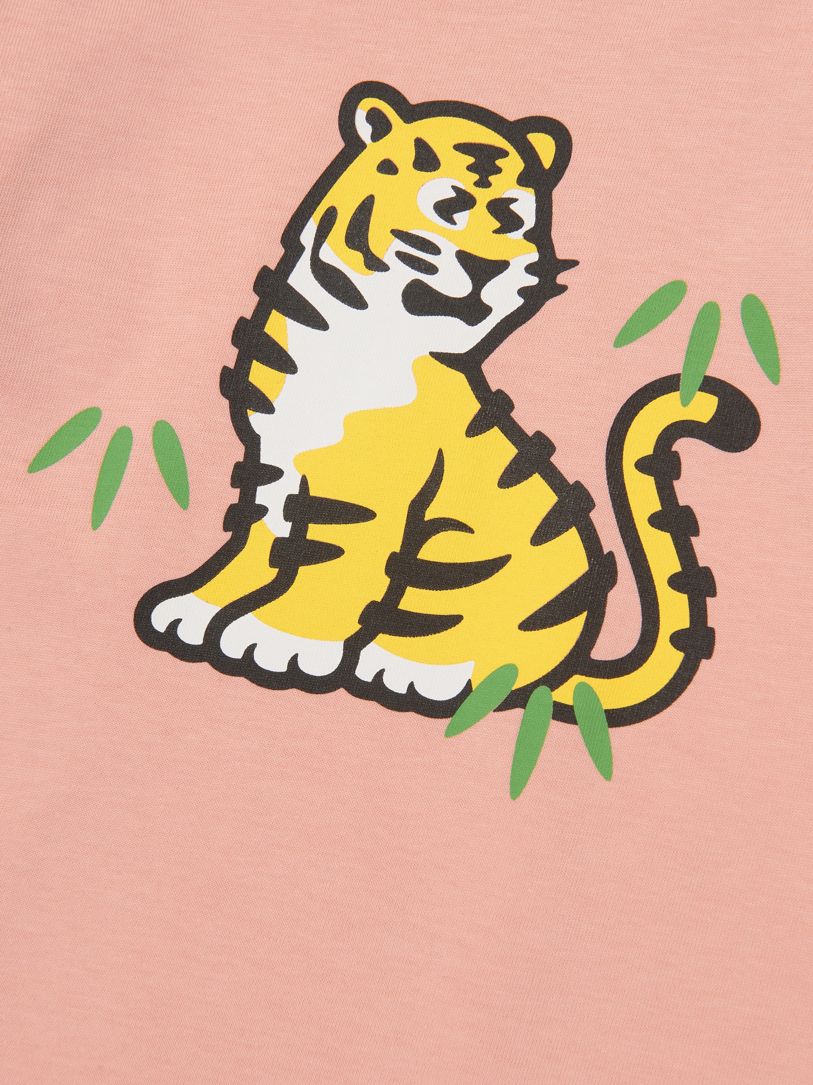 KENZO Girls Kotora Print T-Shirt in Pink