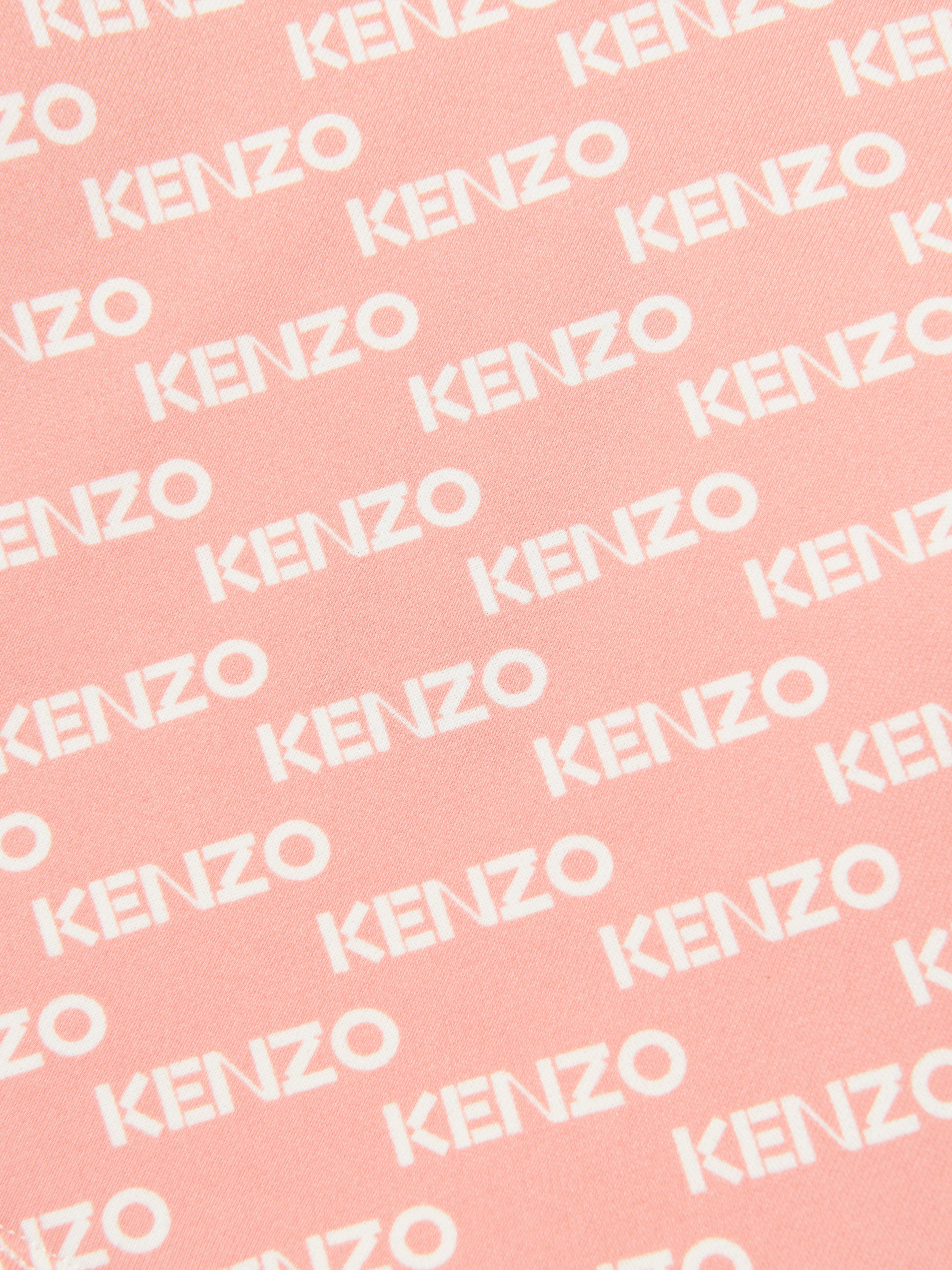 KENZO Girls Logo Sweatshirt in Pink