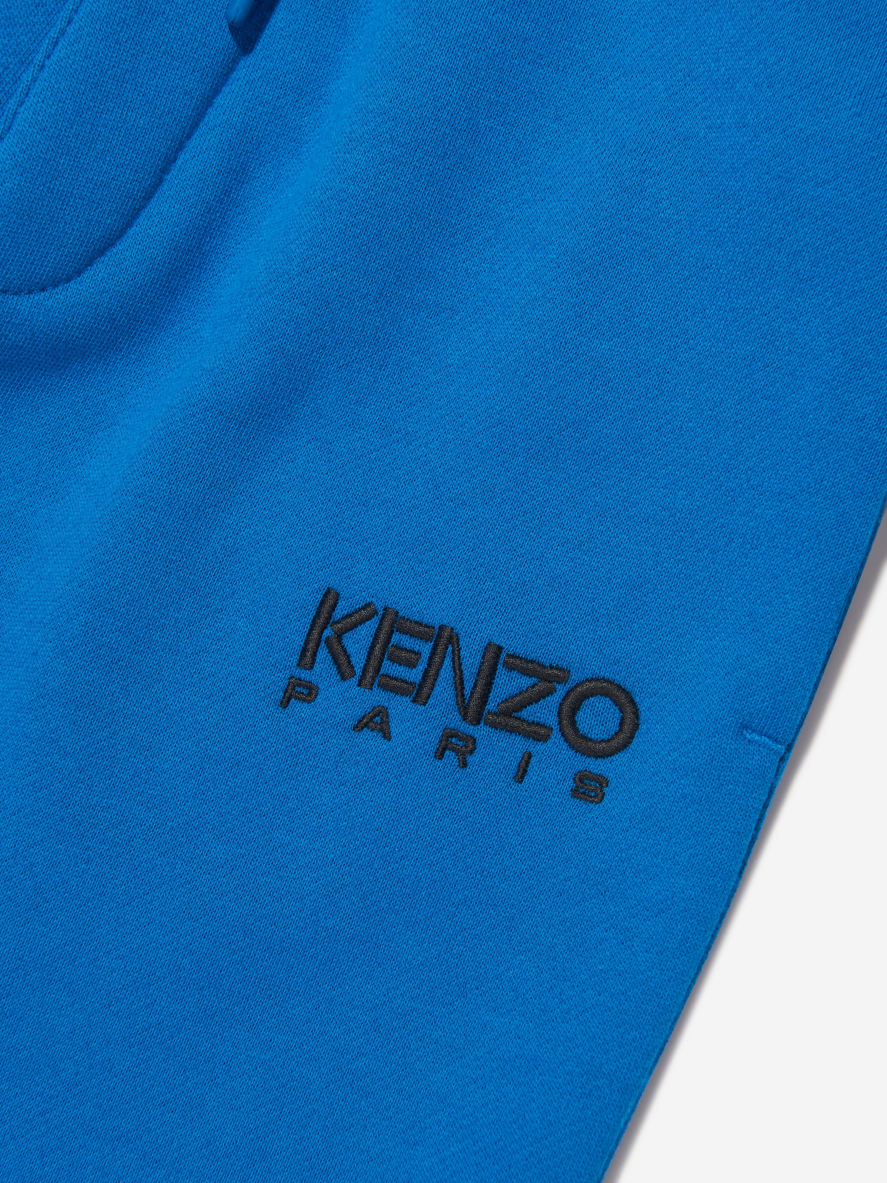 KENZO Boys Logo Joggers in Blue