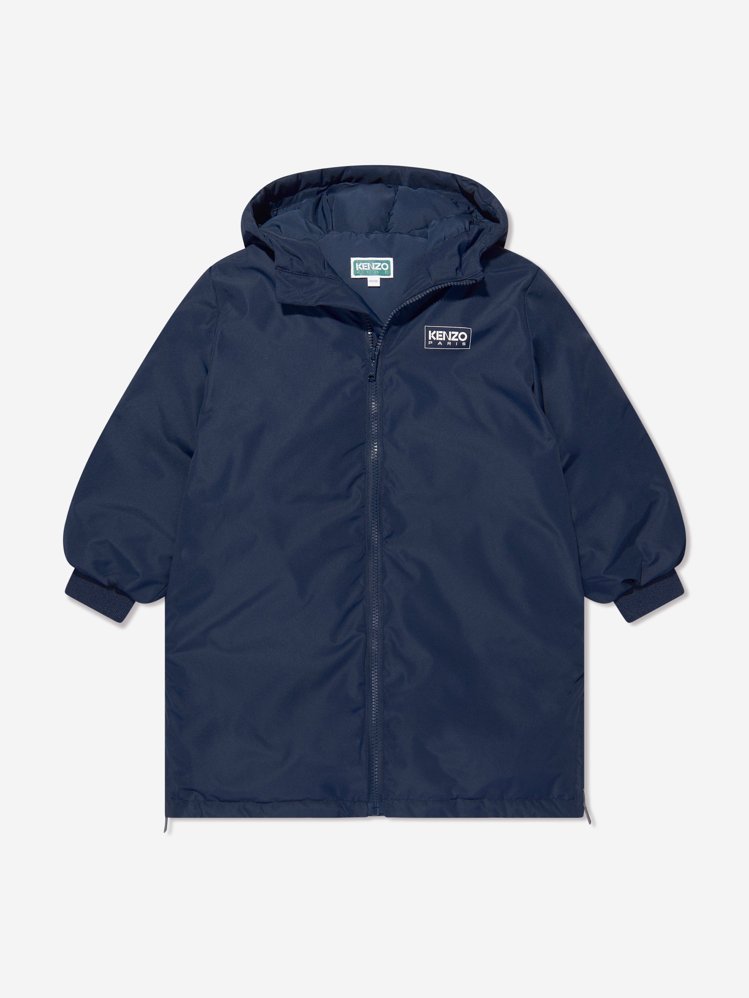 KENZO Kids Down Padded Jacket in Navy