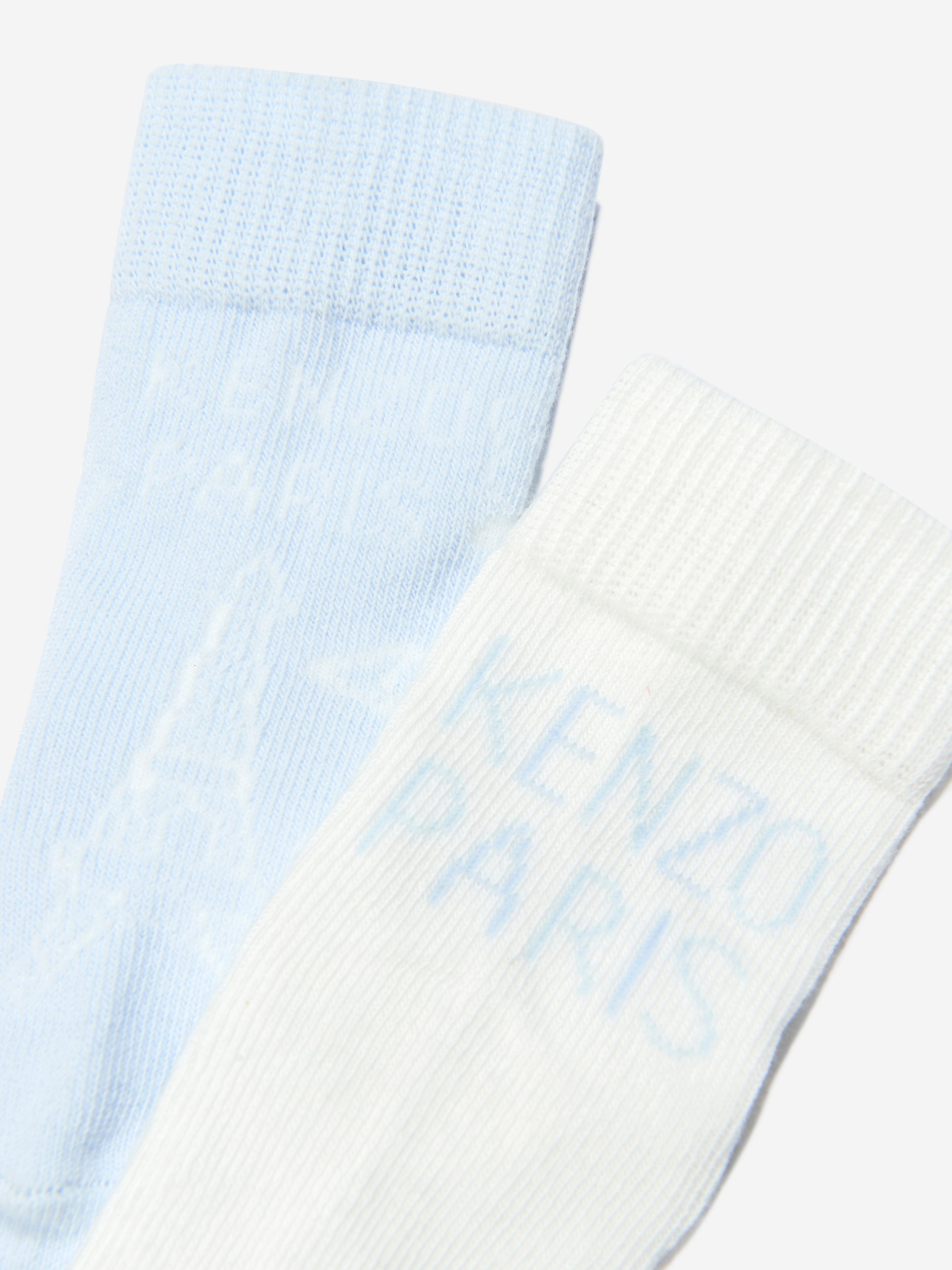 KENZO Baby Socks Set (2 Pack) in Blue