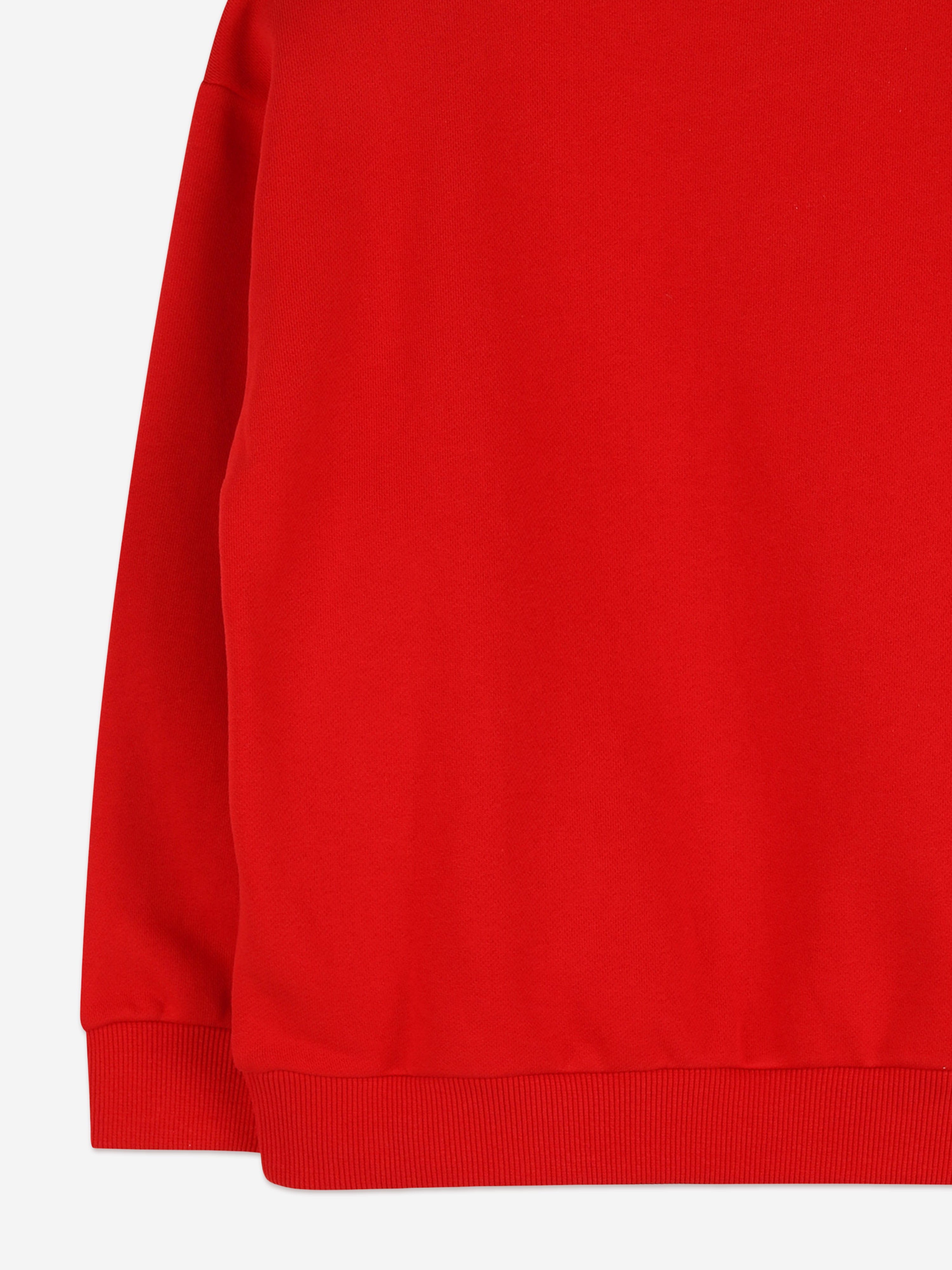 KENZO Boys Lucky Tiger Sweatshirt in Red