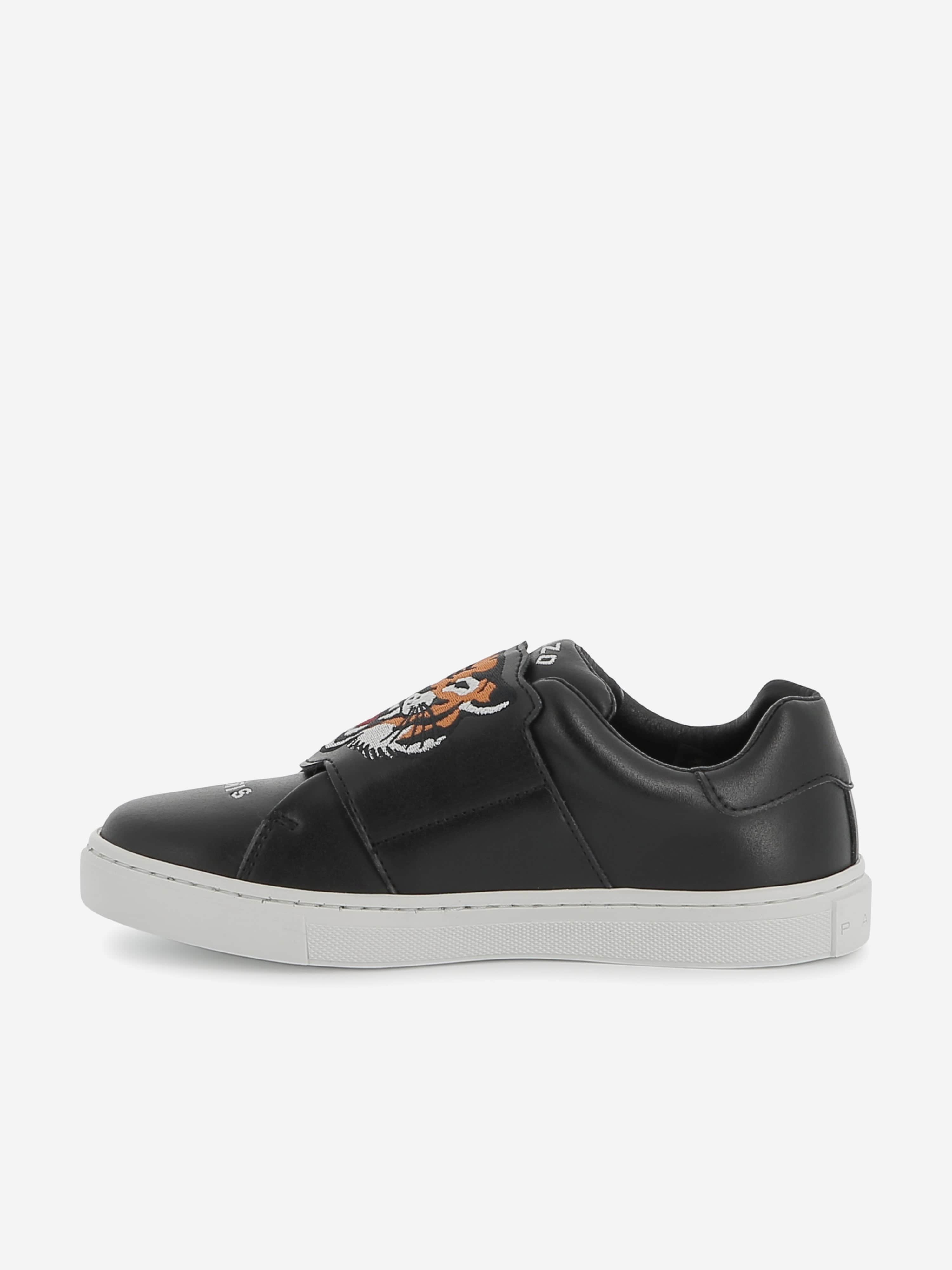 KENZO Kids Tiger Trainers in Grey