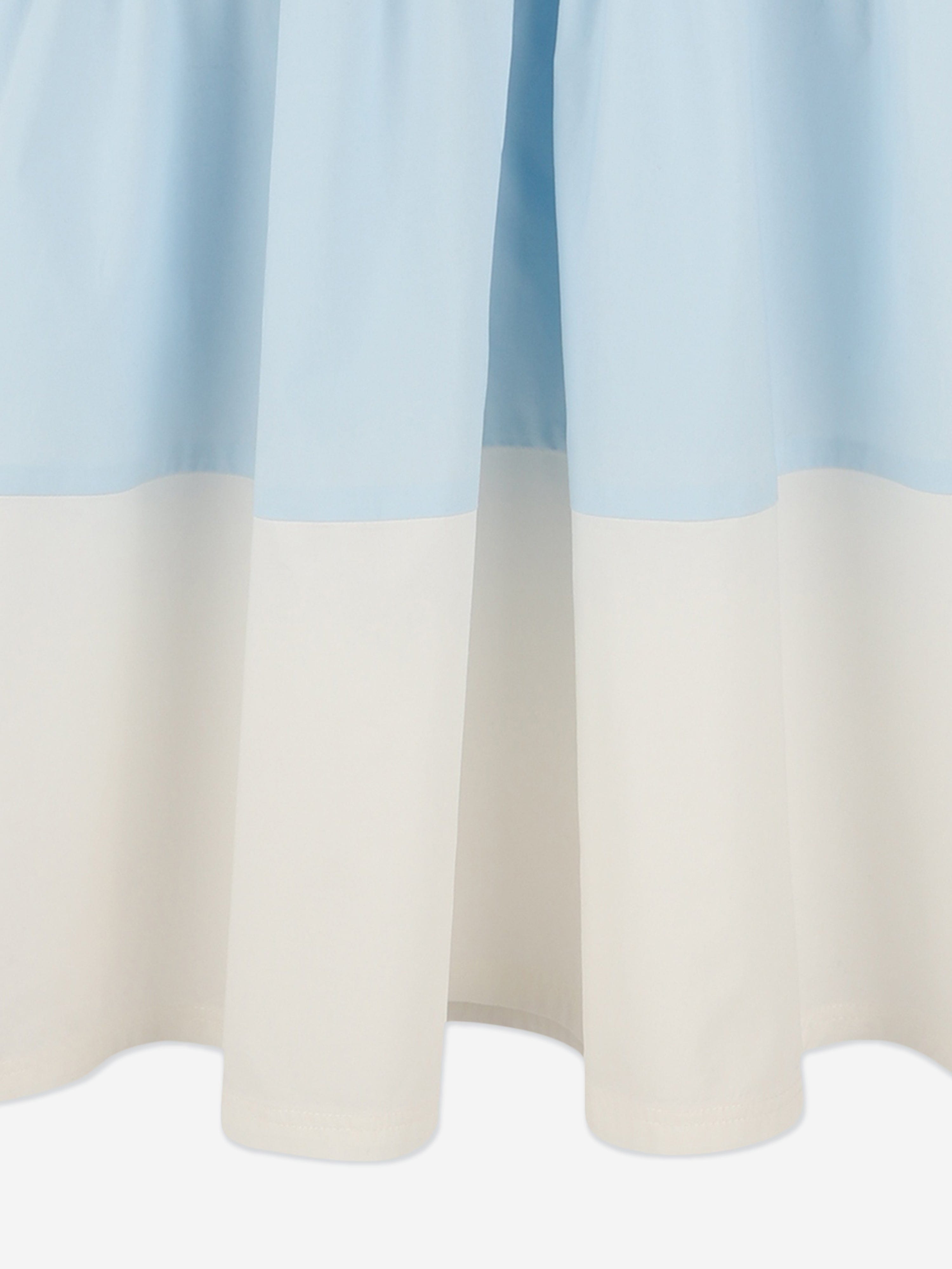 KENZO Girls Sunflower Dress in Blue