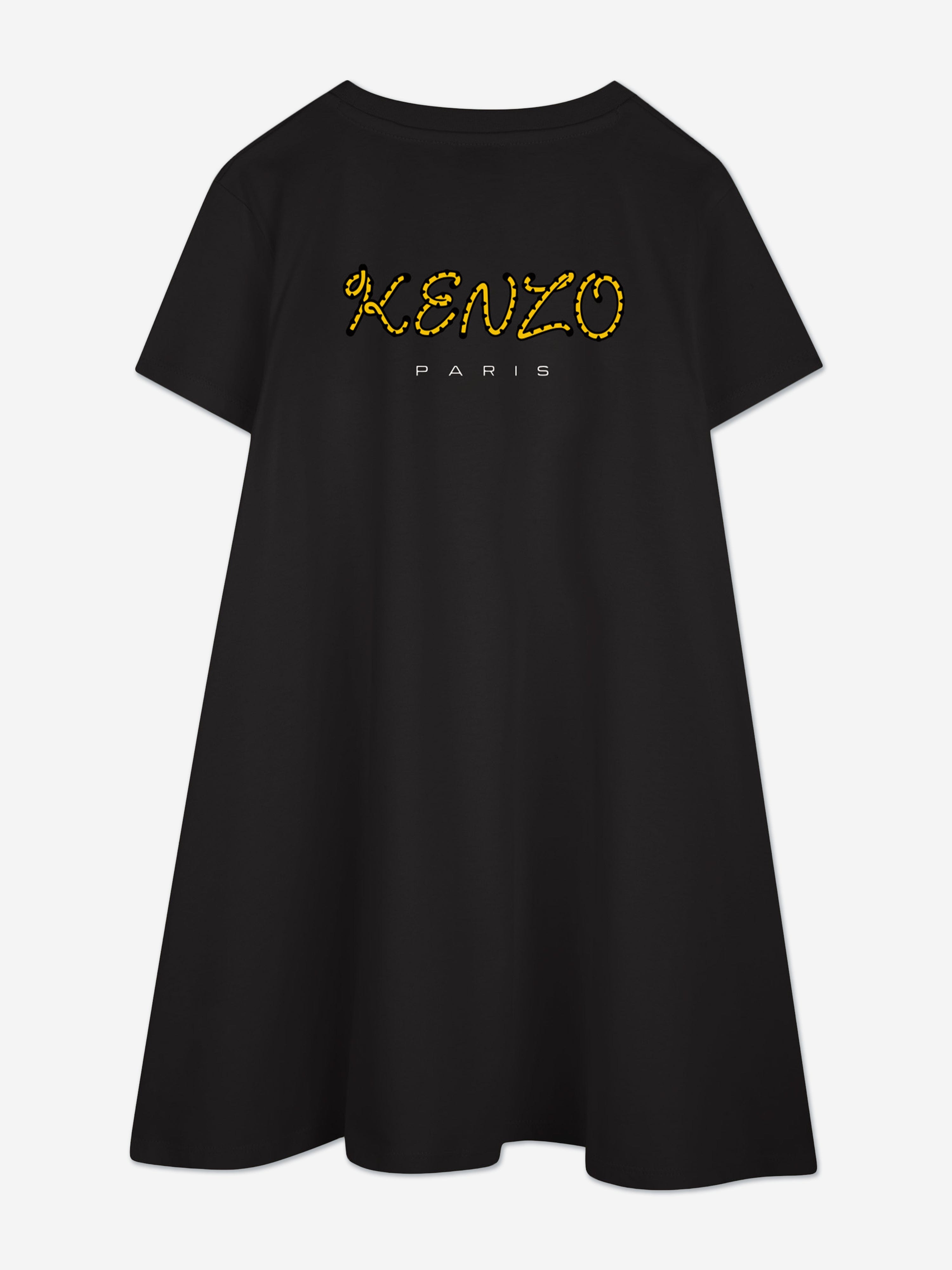 KENZO Girls Kotora Jersey Dress in Black
