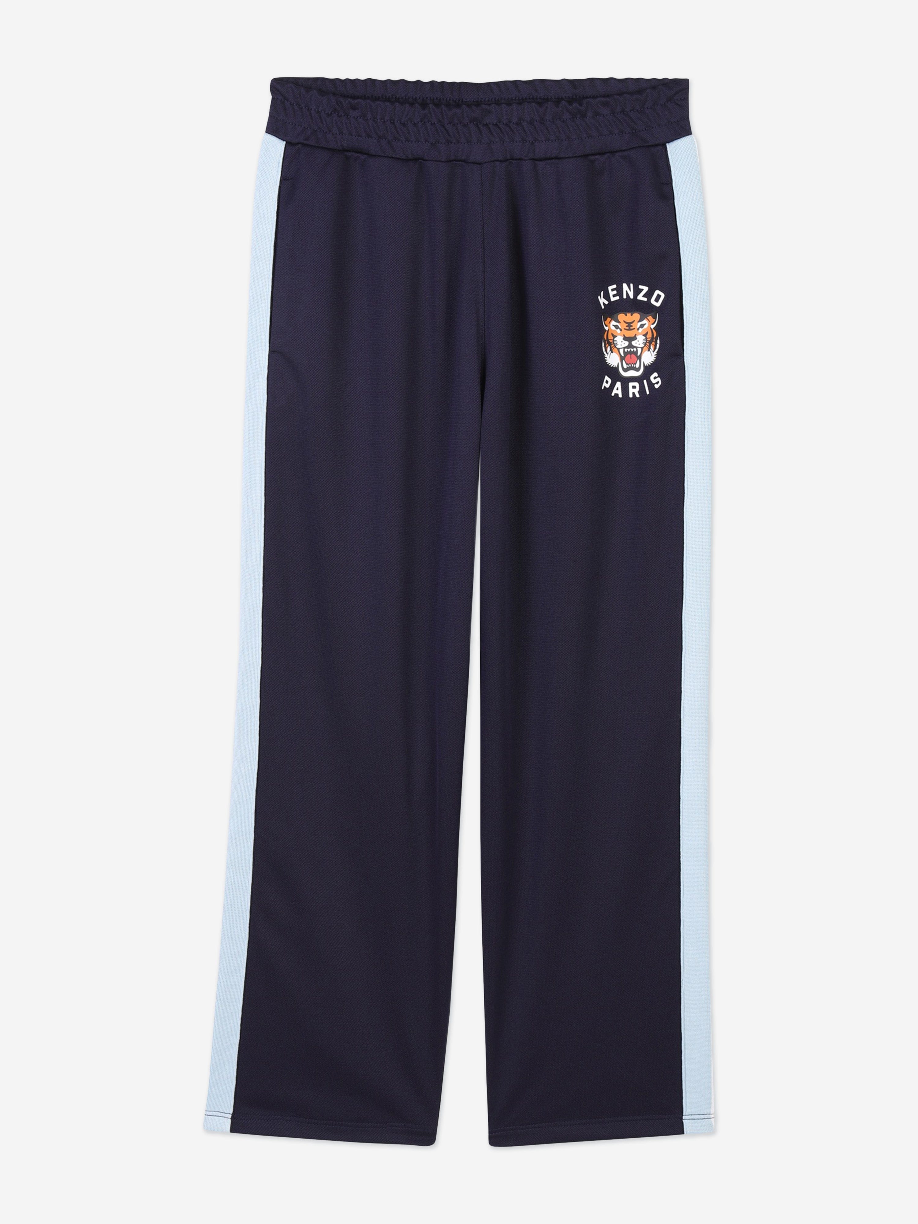 KENZO Kids Logo Track Pants in Navy