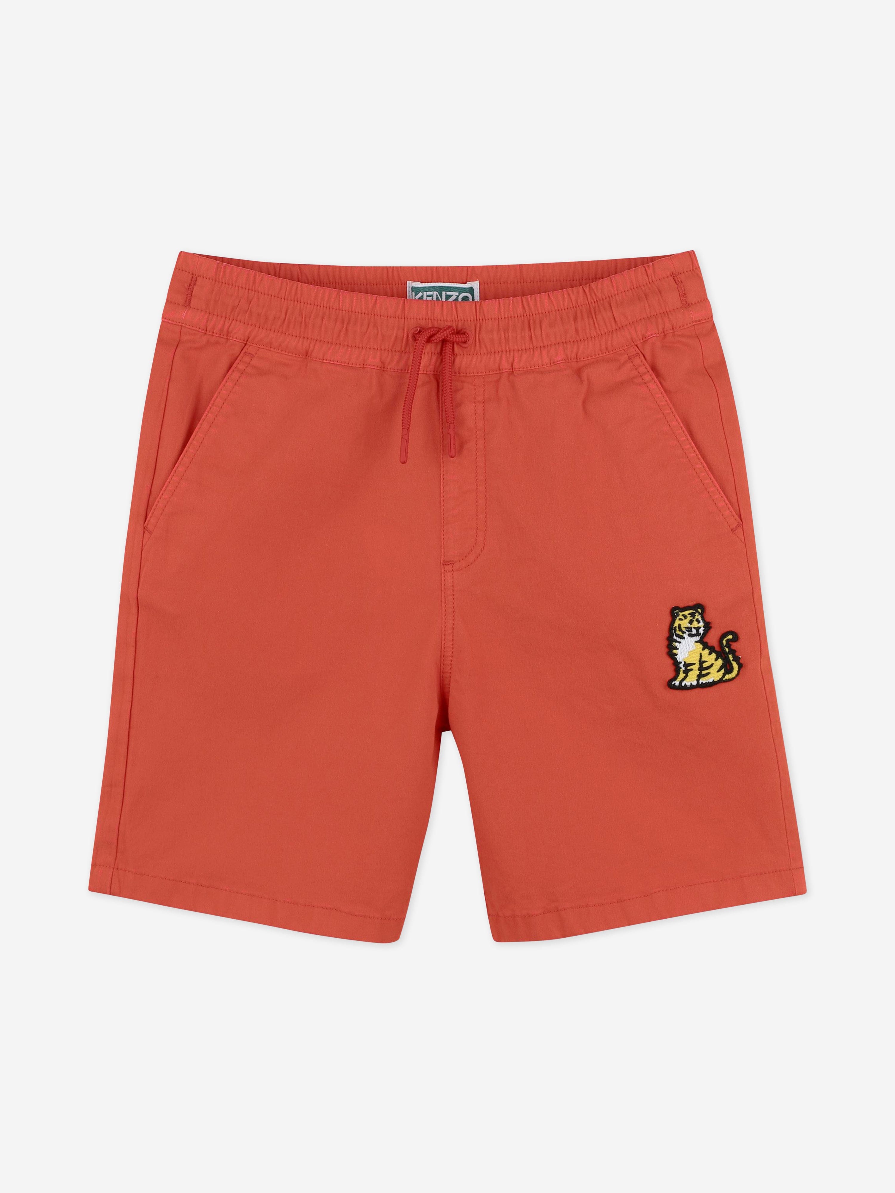 Boys Kotora Bermuda Shorts in Red