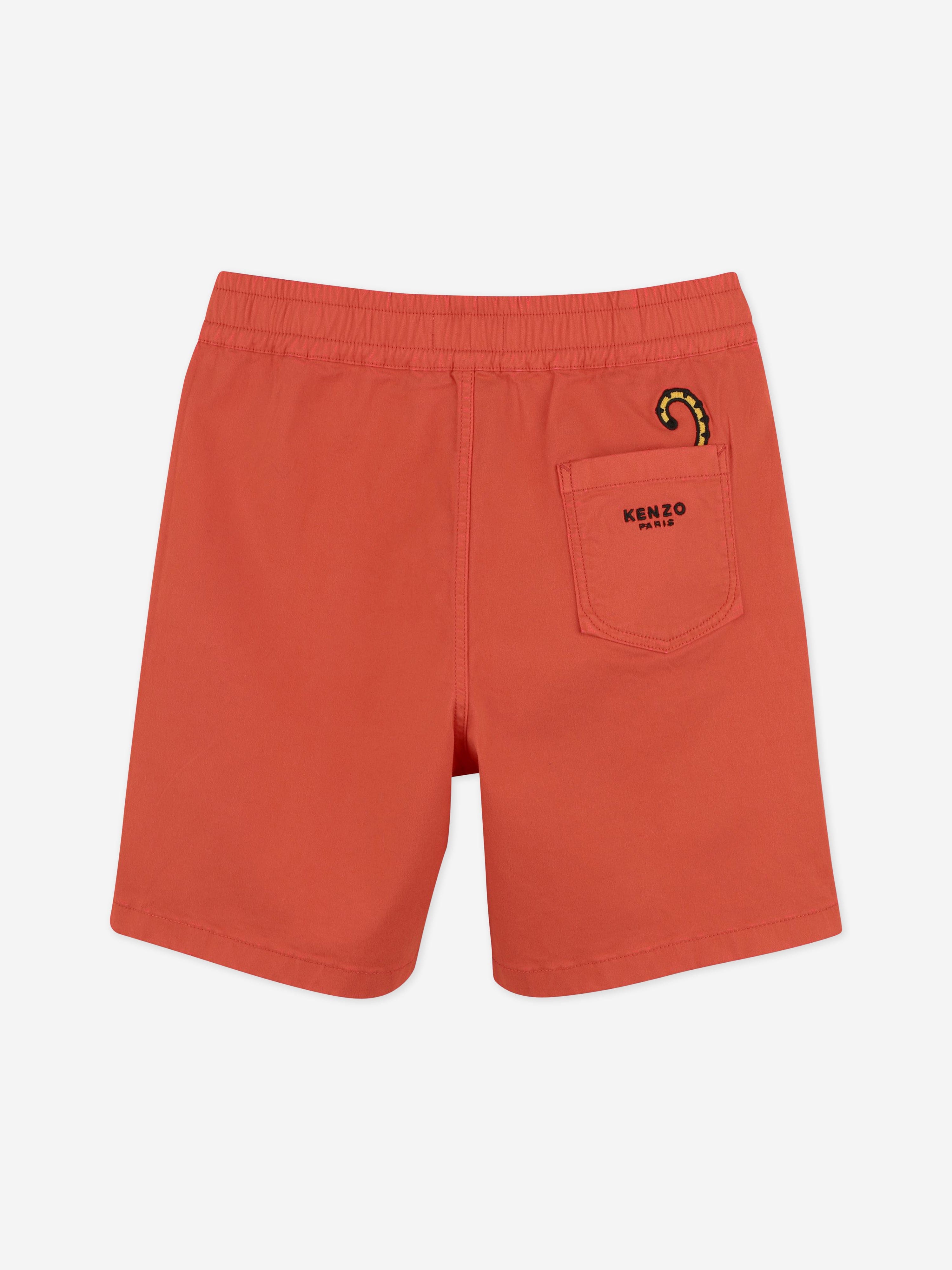 Boys Kotora Bermuda Shorts in Red