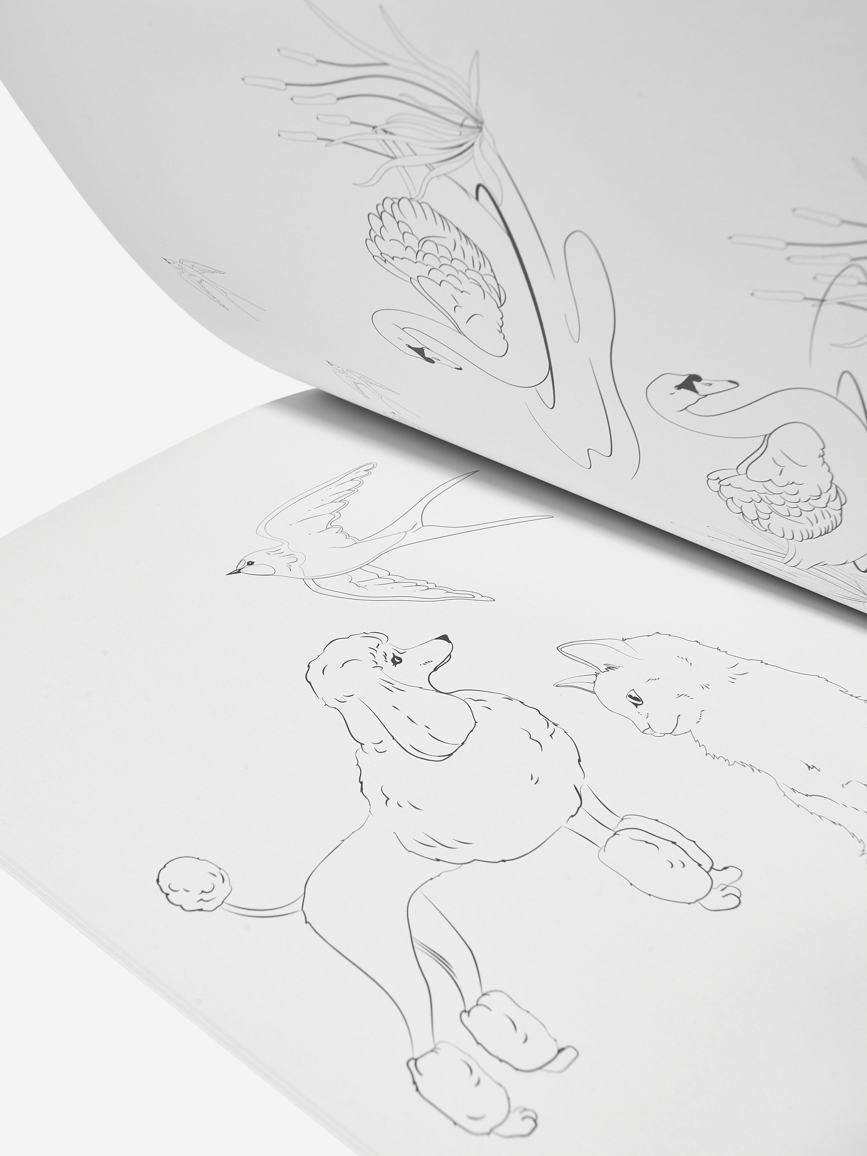 Konges Slojd Kids Colouring Book in Multicolour