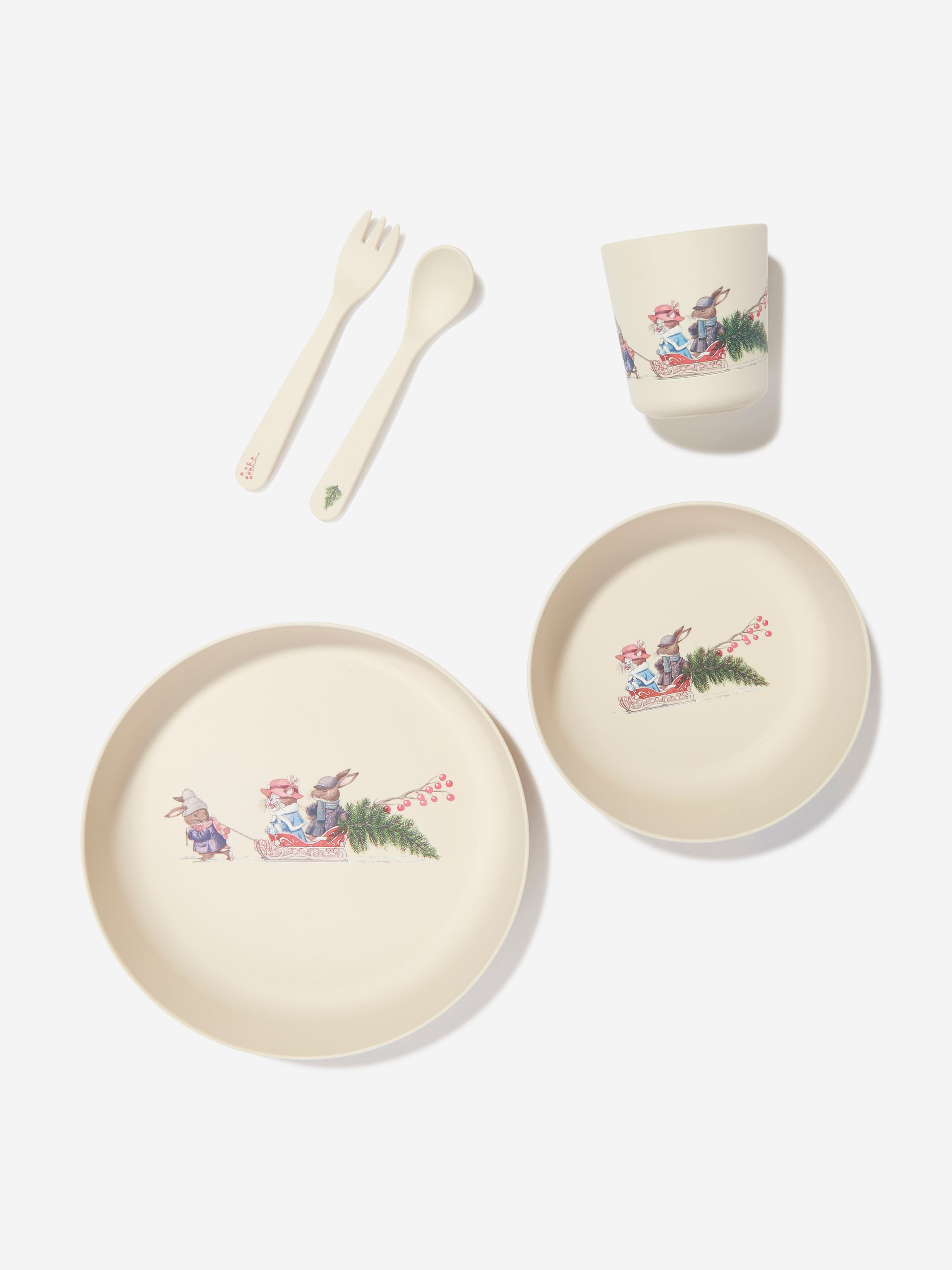 Konges Slojd Baby Dinner Set in Ivory